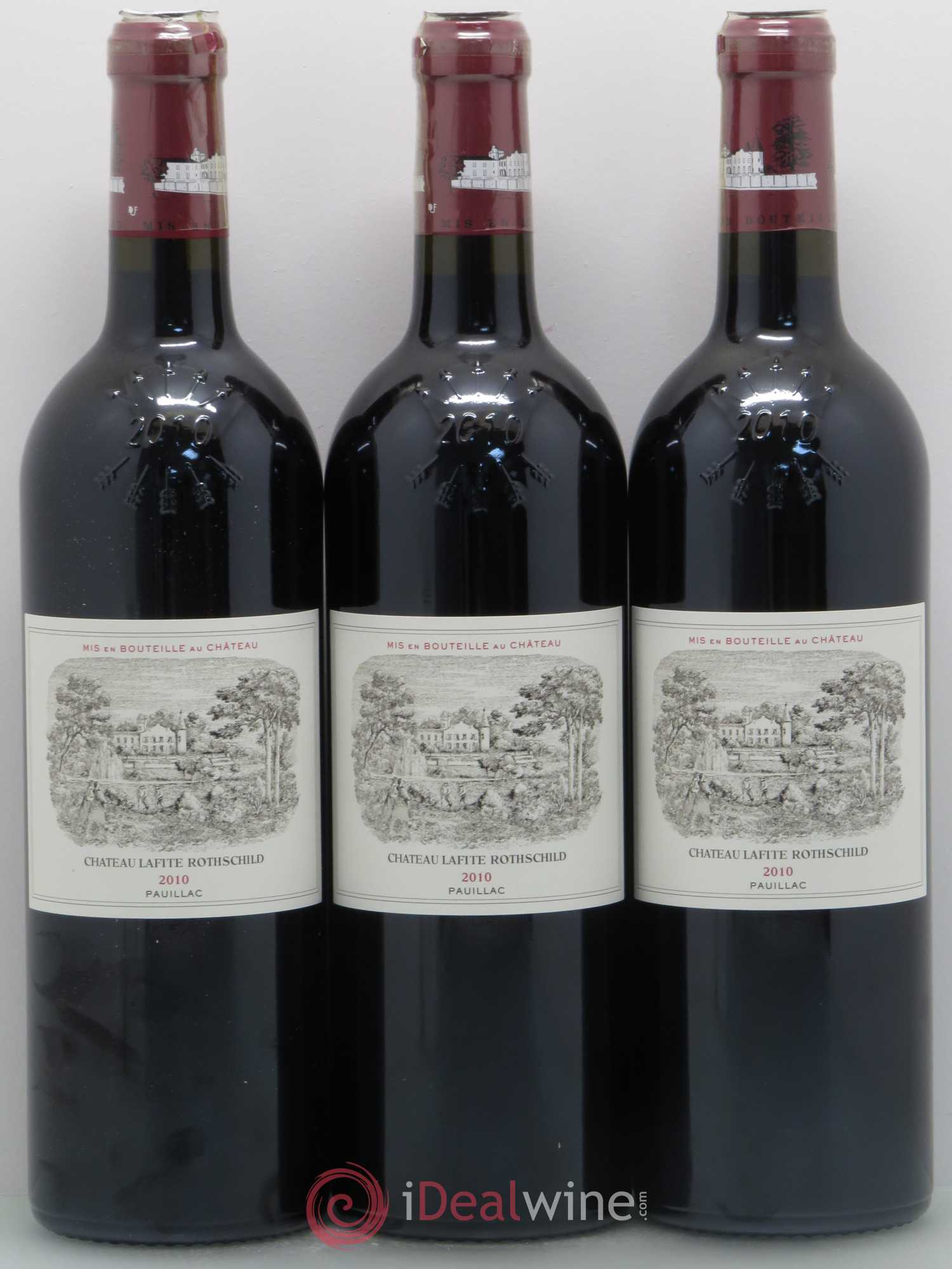 Château Lafite Rothschild 1er Grand Cru Classé 2010 - Lot de 12 bouteilles - 2