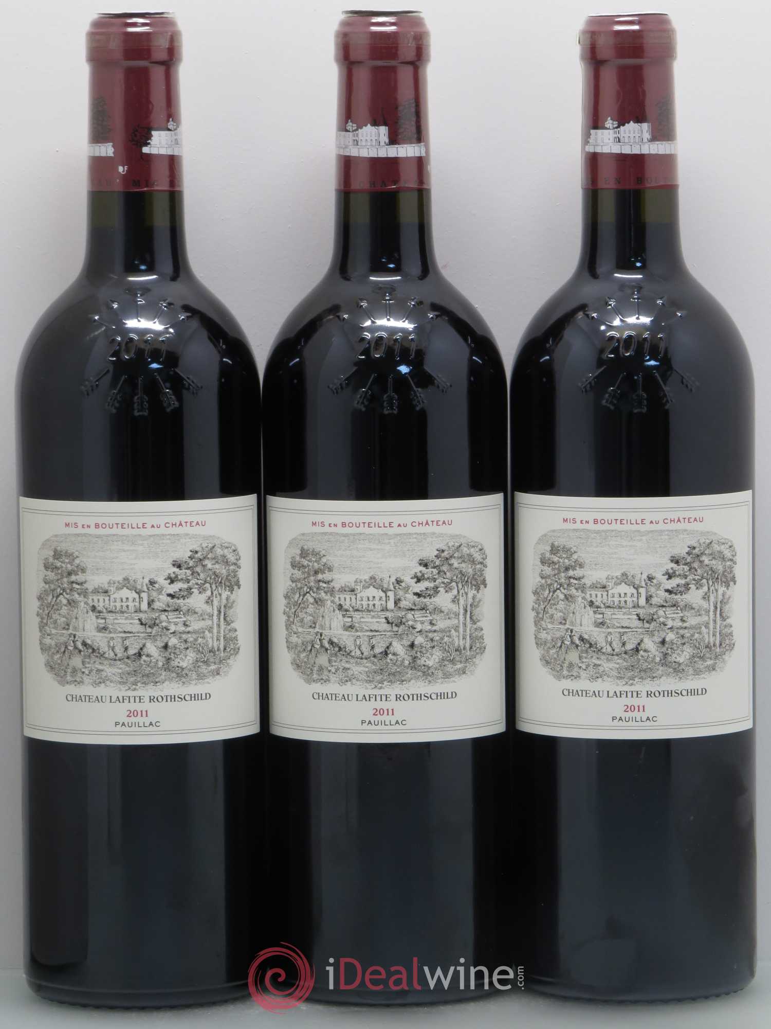Château Lafite Rothschild 1er Grand Cru Classé 2011 - Lot de 12 bouteilles - 1