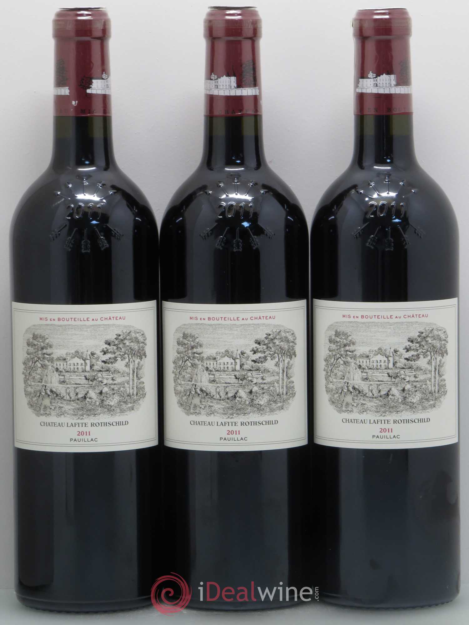 Château Lafite Rothschild 1er Grand Cru Classé 2011 - Lot de 12 bouteilles - 2