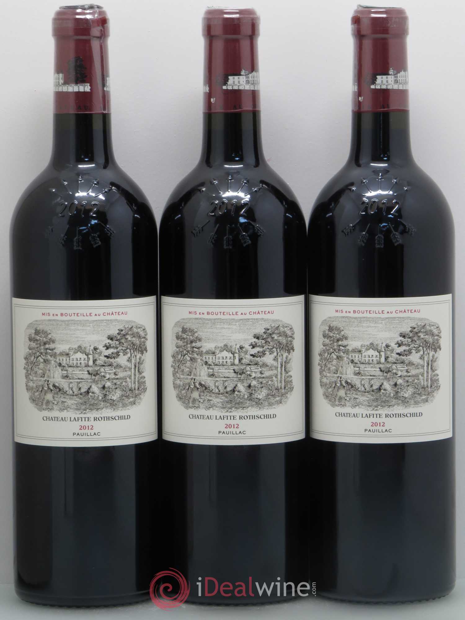 Château Lafite Rothschild 1er Grand Cru Classé 2012 - Lot de 12 bouteilles - 1