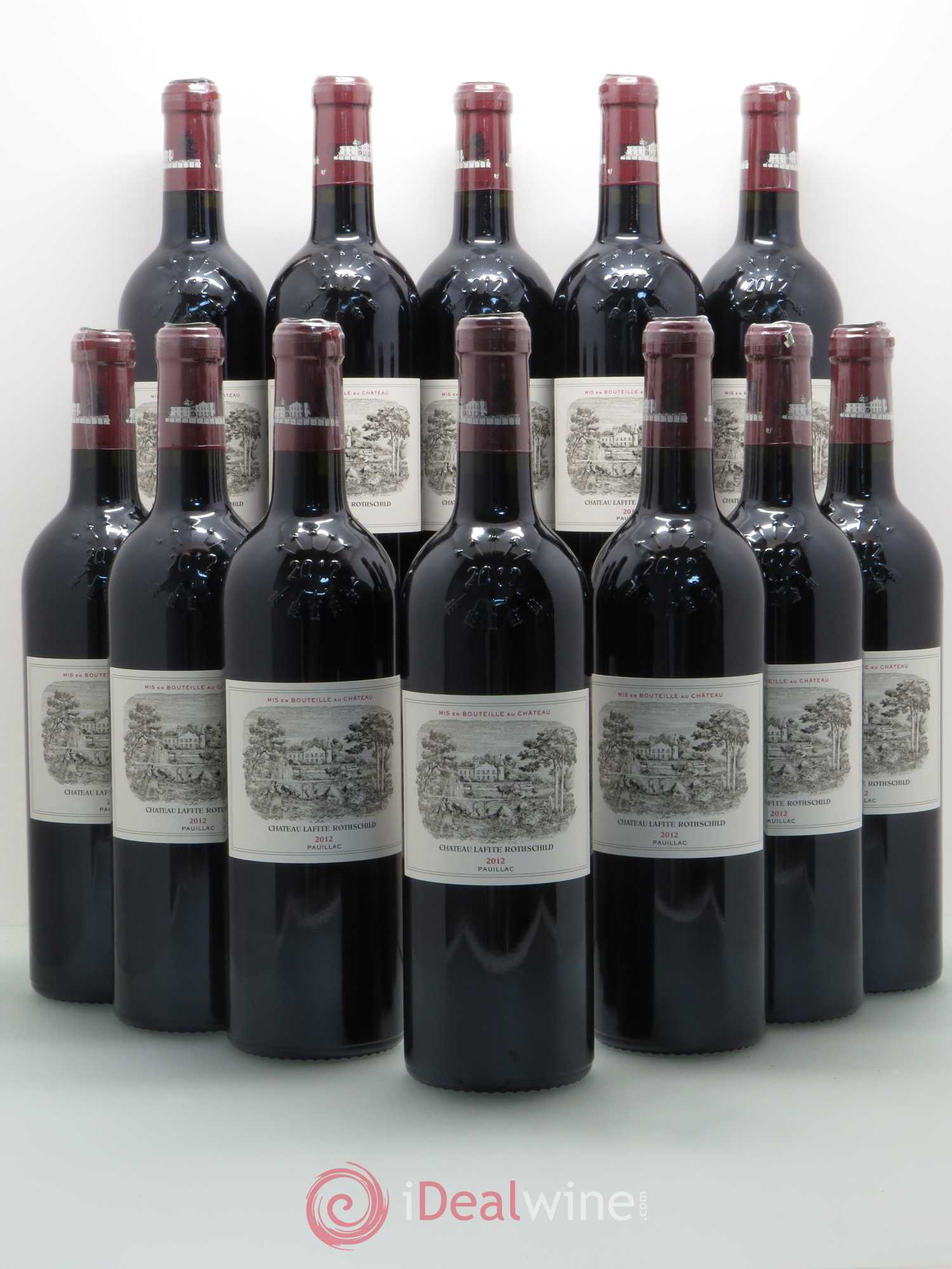 Château Lafite Rothschild 1er Grand Cru Classé 2012 - Lot de 12 bouteilles - 0