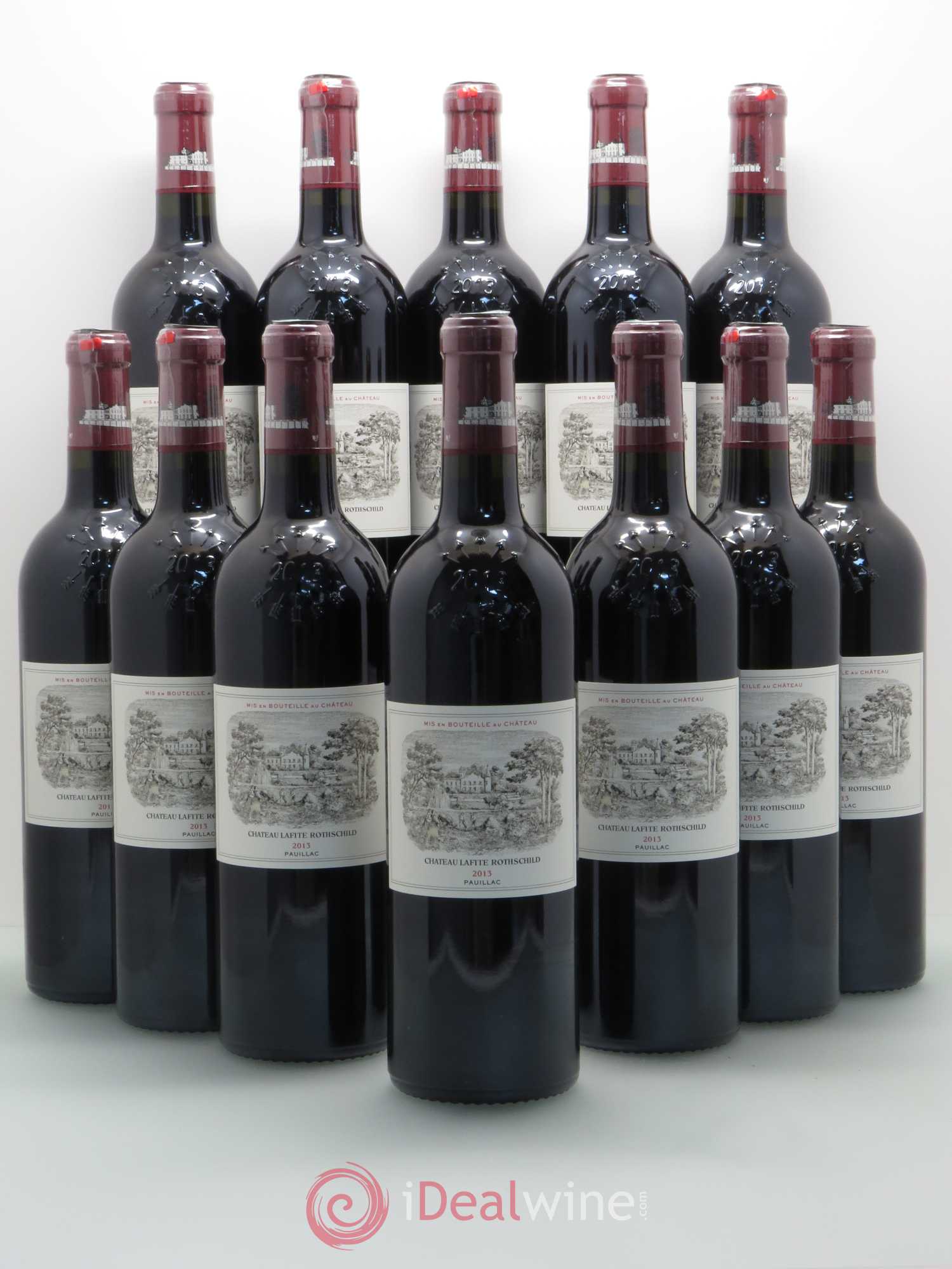 Château Lafite Rothschild 1er Grand Cru Classé 2013 - Lot de 12 bouteilles - 0