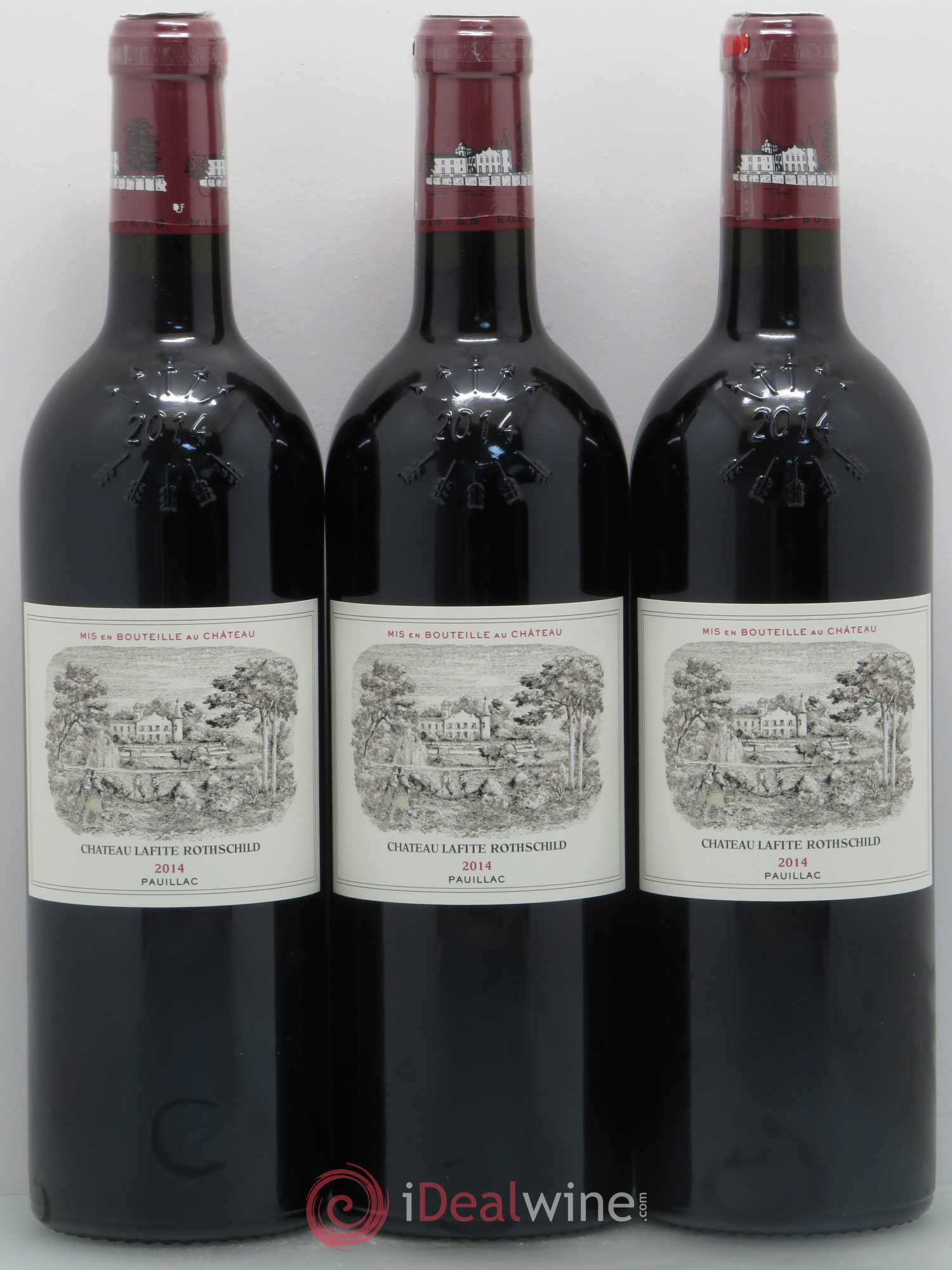 Château Lafite Rothschild 1er Grand Cru Classé 2014 - Lot de 12 bouteilles - 1