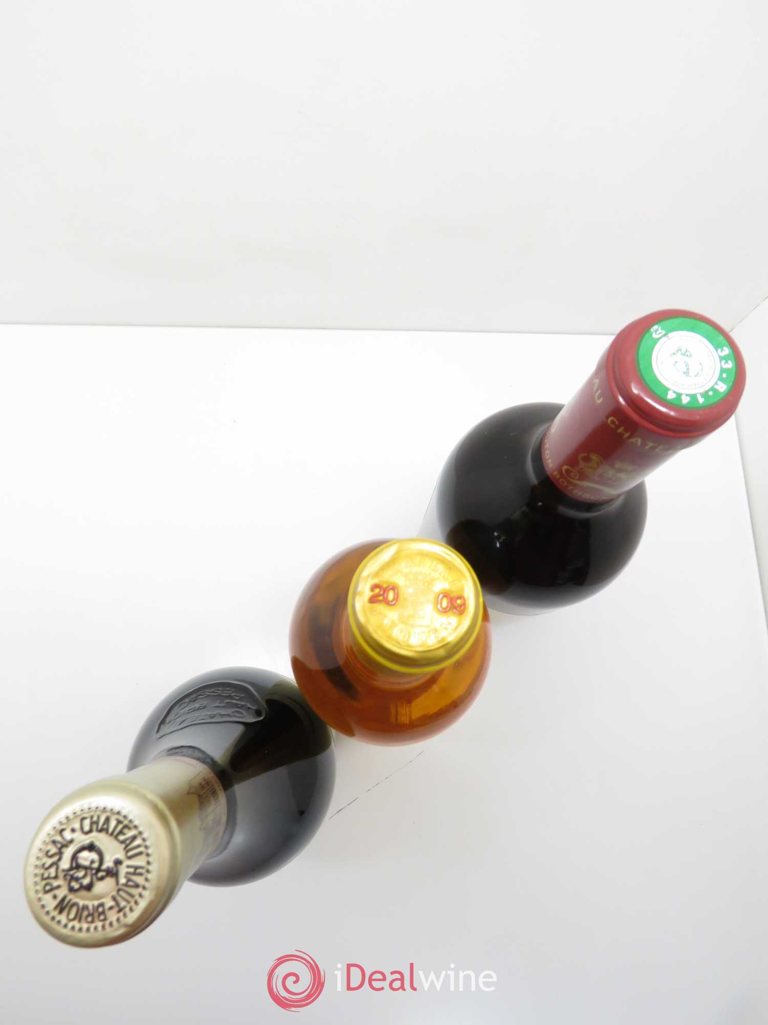 Caisse Collection Duclot 2009 (1 Petrus 1 Cheval 1 Mission Haut Brion 1 Haut Brion 1 Margaux 1 Lafite Rothschild 1 Latour 1 Yquem 1 Mouton Rothschild) 2009 - Lot de 1 bouteille - 11