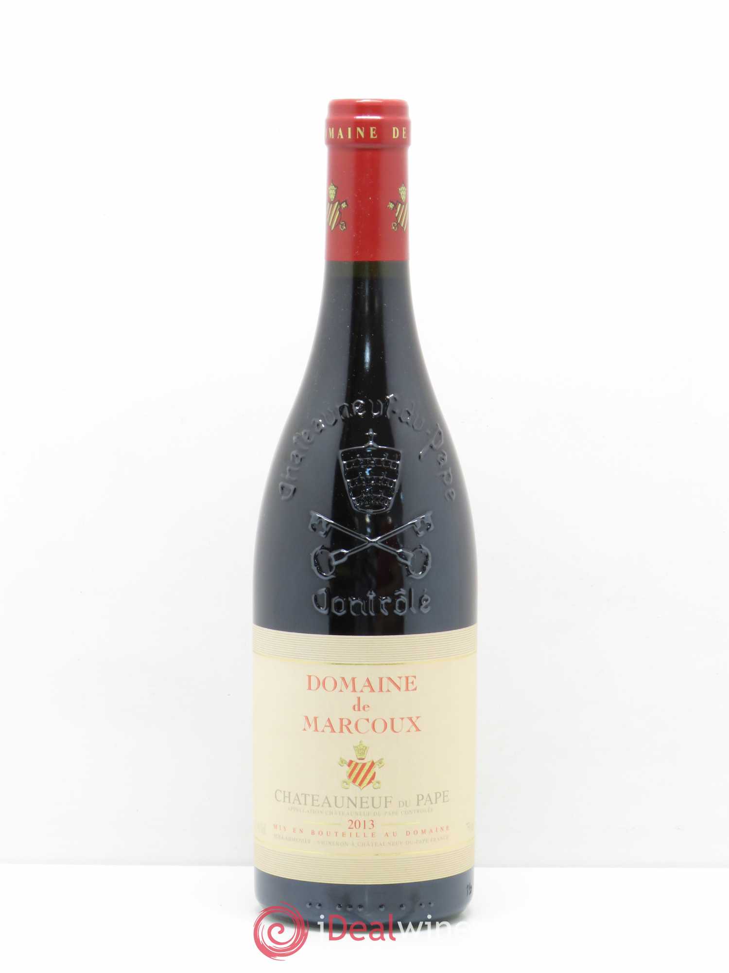 Châteauneuf-du-Pape Marcoux (Domaine de) 2013 - Lot de 1 bouteille - 0