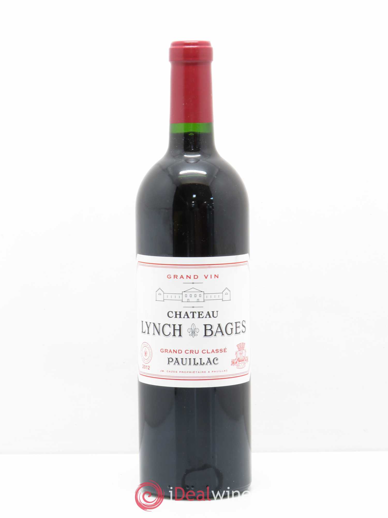 Château Lynch Bages 5ème Grand Cru Classé 2012 - Lot de 1 bouteille - 0