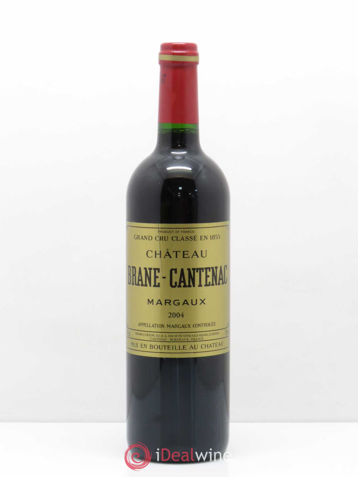 Château Brane Cantenac 2ème Grand Cru Classé 2004 - Lot de 1 bouteille - 0
