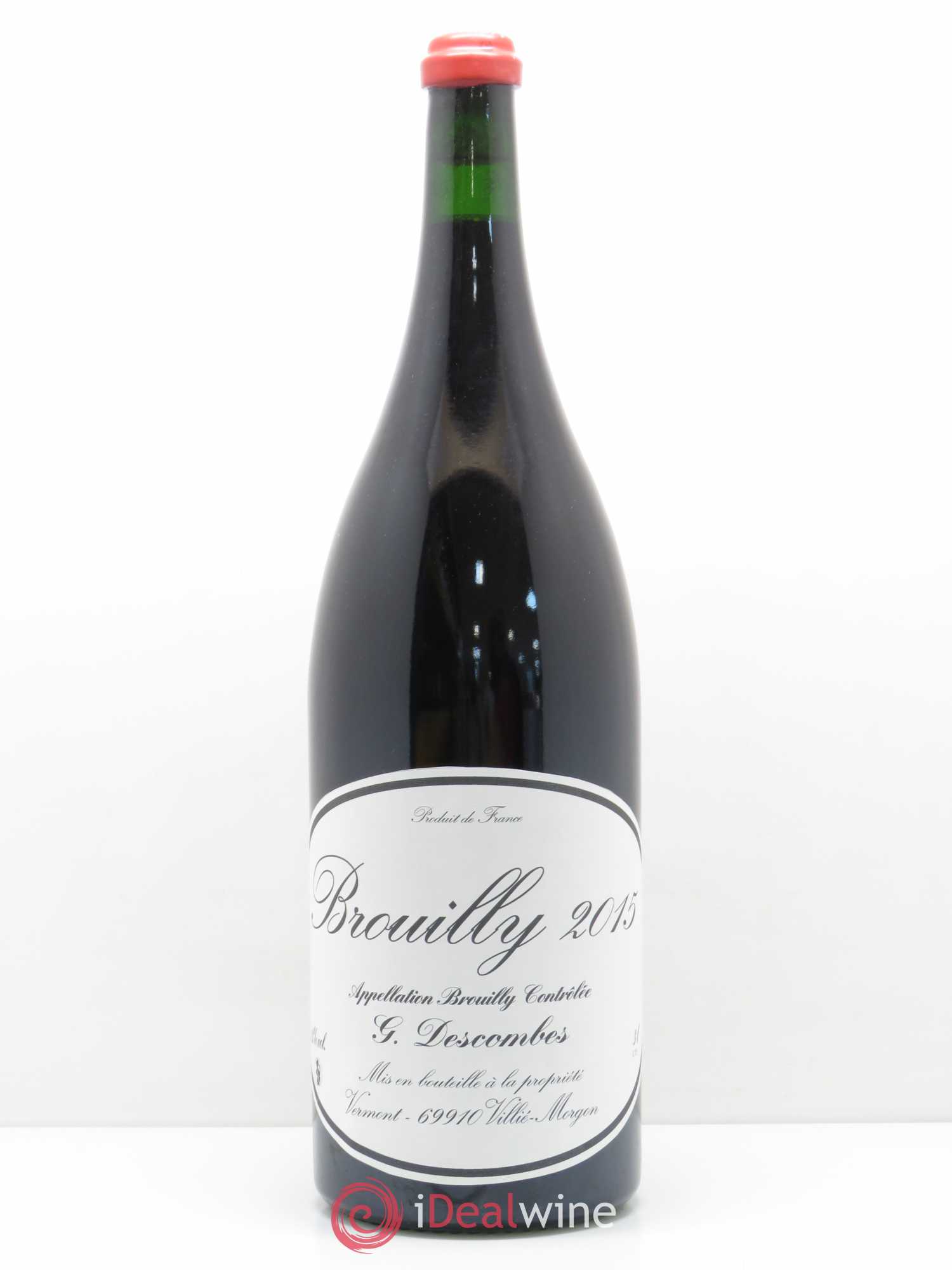 Brouilly Vieilles vignes Georges Descombes (Domaine) 2015 - Lot de 1 jeroboam - 0