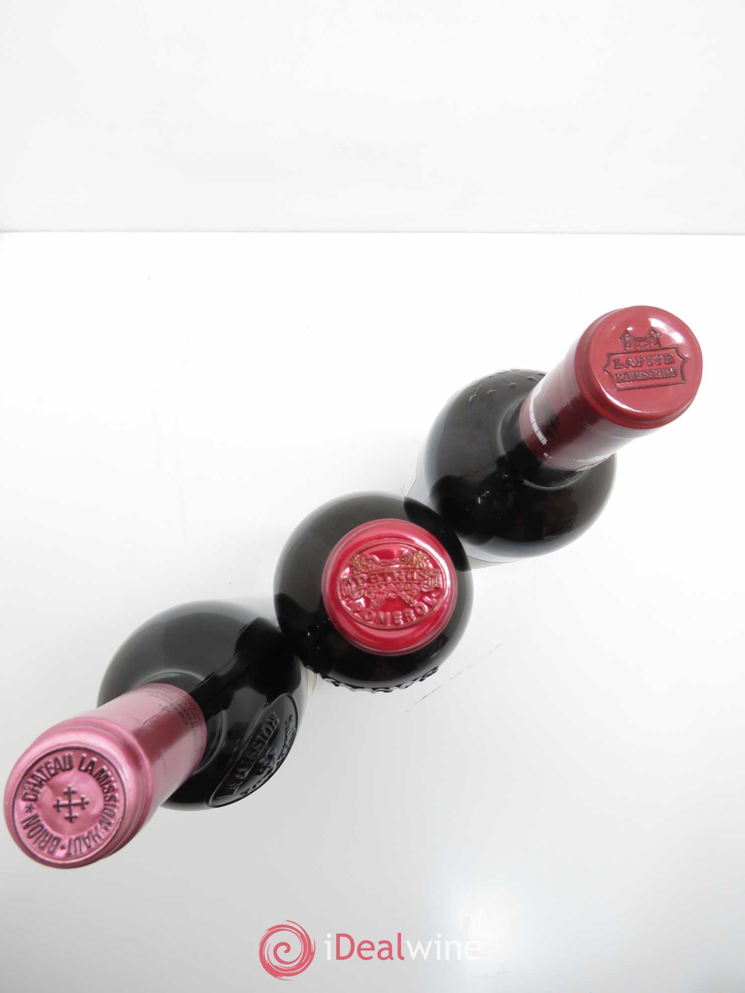 Caisse Collection Duclot (1 Petrus 1 Cheval 1 Mission Haut Brion 1 Haut Brion 1 Margaux 1 Lafite Rothschild 1 Latour 1 Yquem 1 Mouton Rothschild) 2010 - Posten von 1 Flasche - 8