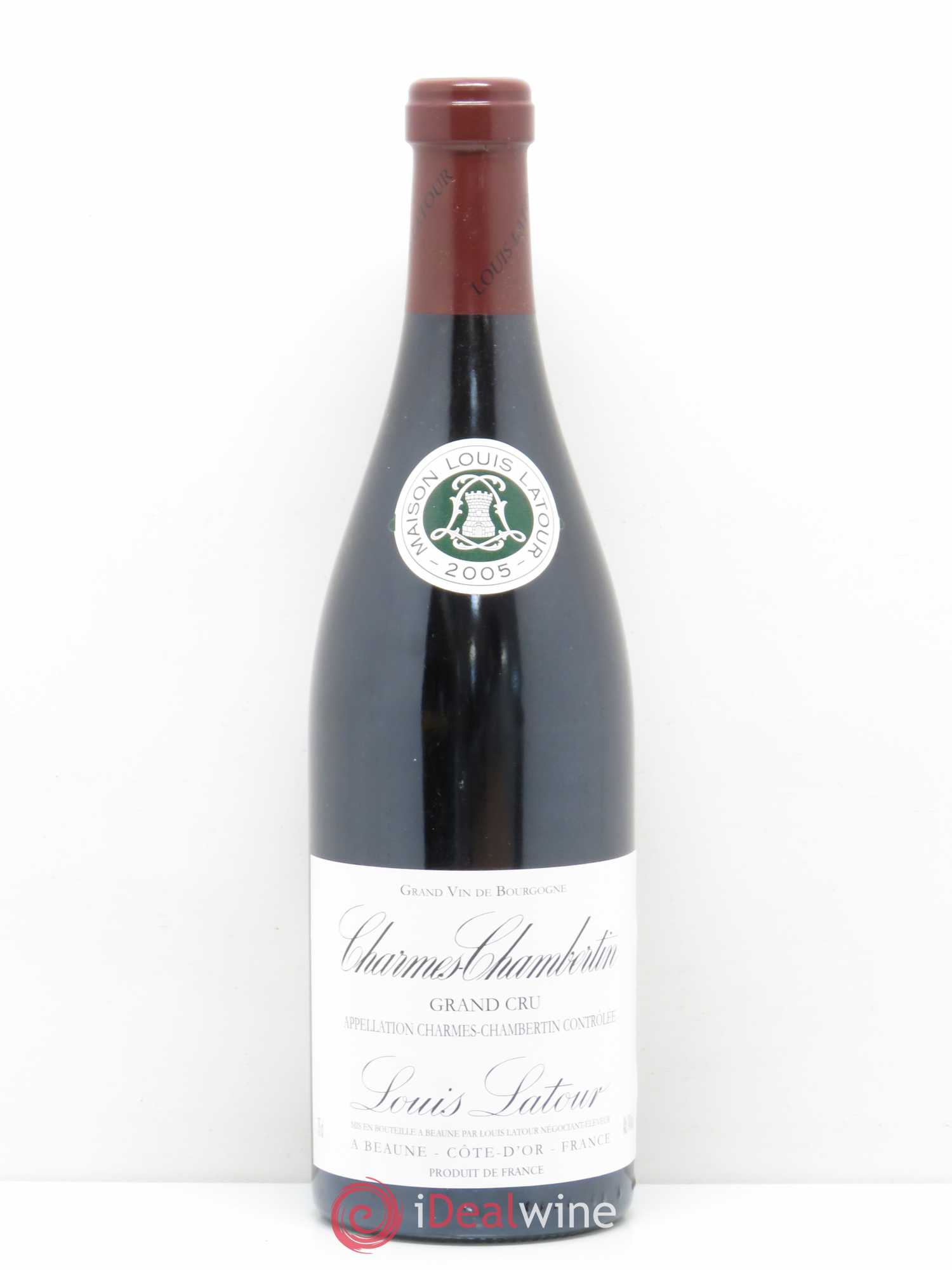 Charmes-Chambertin Grand Cru Louis Latour 2005 - Lot de 1 bouteille - 0