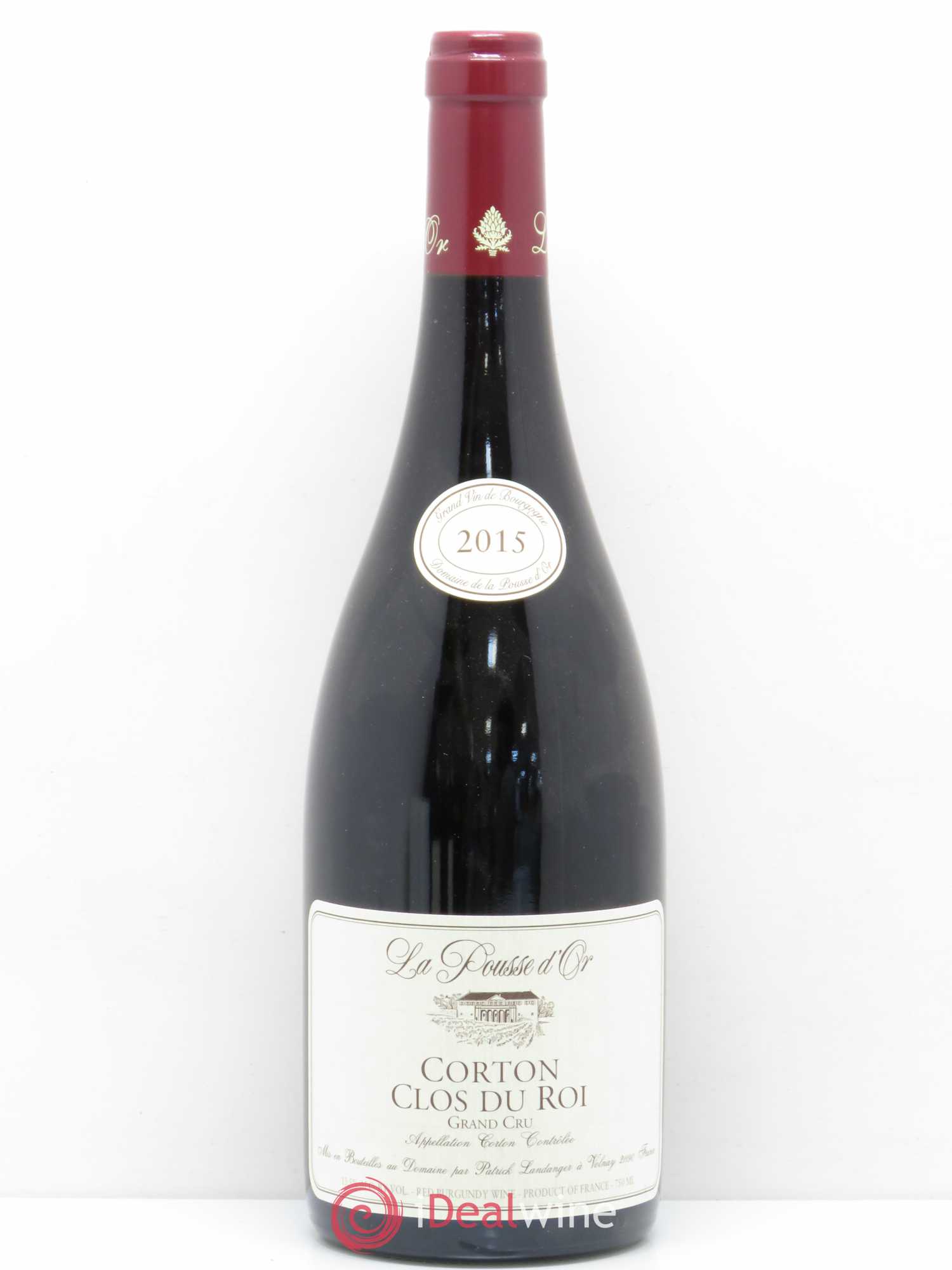 Corton Grand Cru Clos du Roi La Pousse d'Or (Domaine de) 2015 - Lot de 1 bouteille - 0