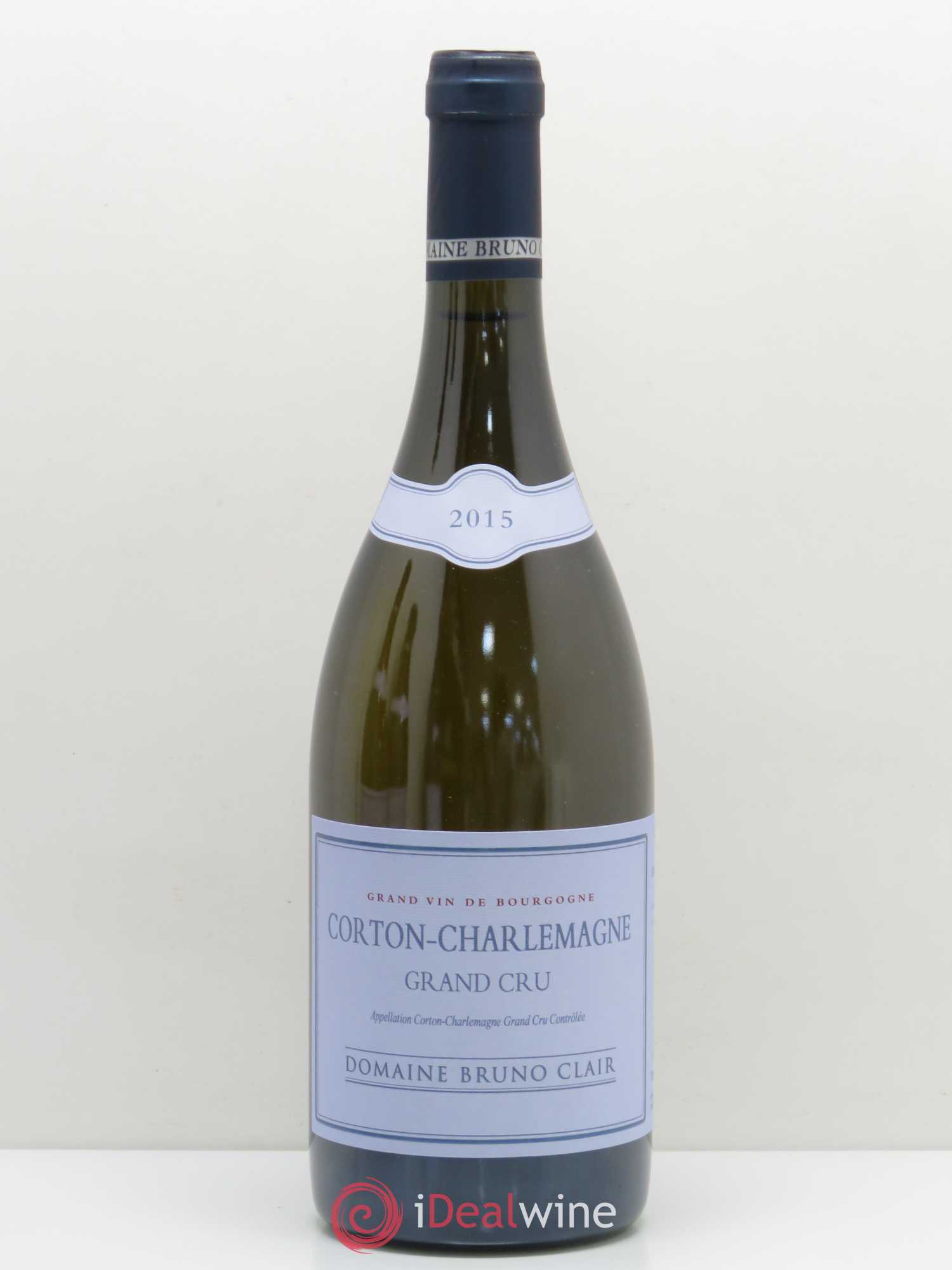 Corton-Charlemagne Grand Cru Bruno Clair (Domaine) (sans prix de réserve) 2015 - Lot de 1 bouteille - 0