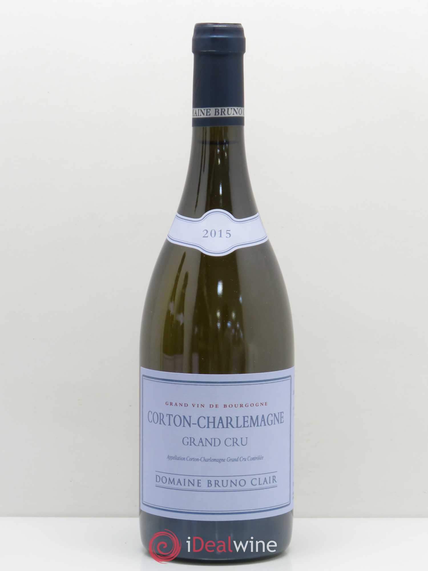 Corton-Charlemagne Grand Cru Bruno Clair (Domaine) (sans prix de réserve) 2015 - Lot de 1 bouteille - 0