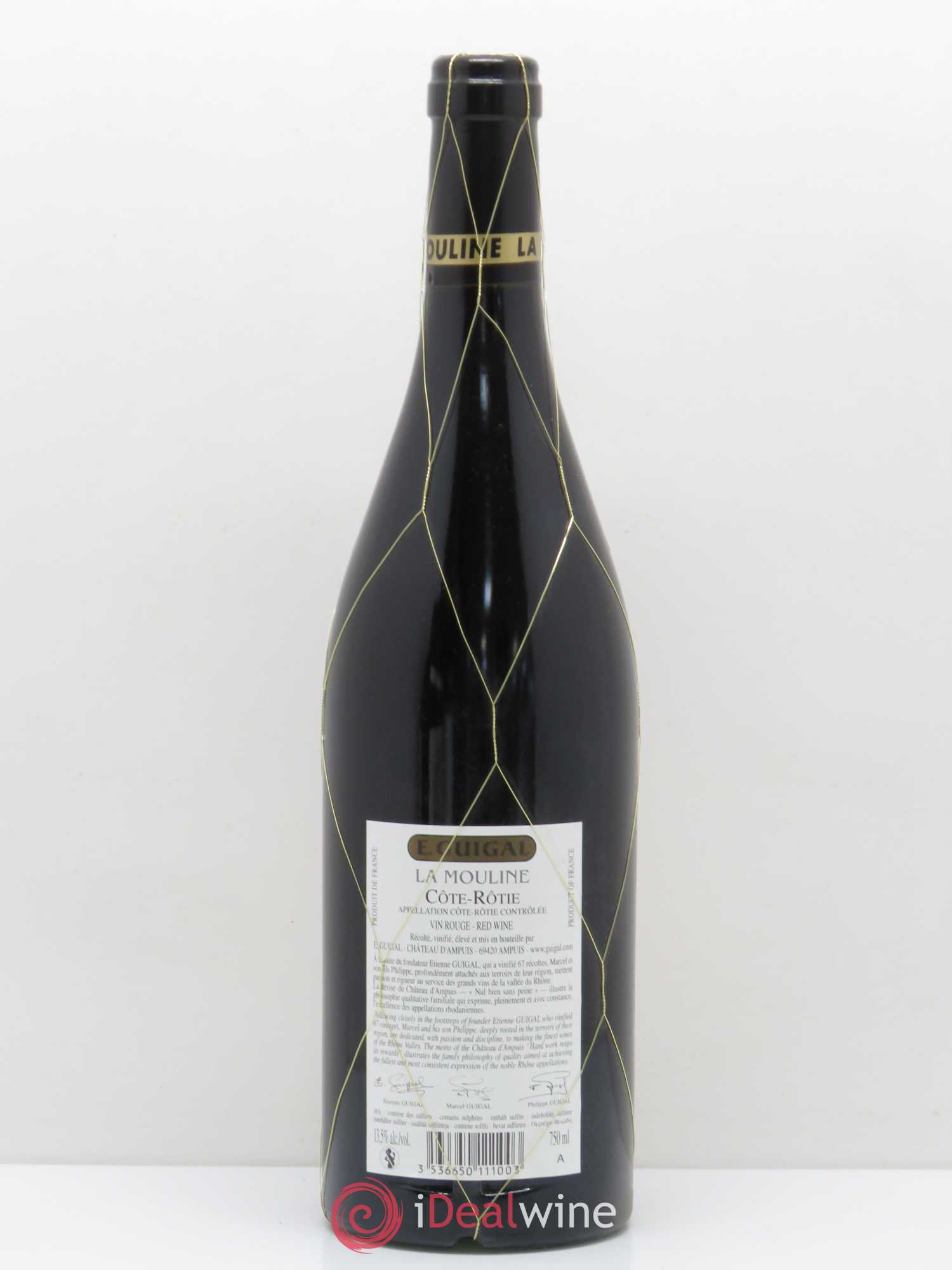 Côte-Rôtie La Mouline Guigal (sans prix de réserve) 2013 - Lot de 1 bouteille - 1