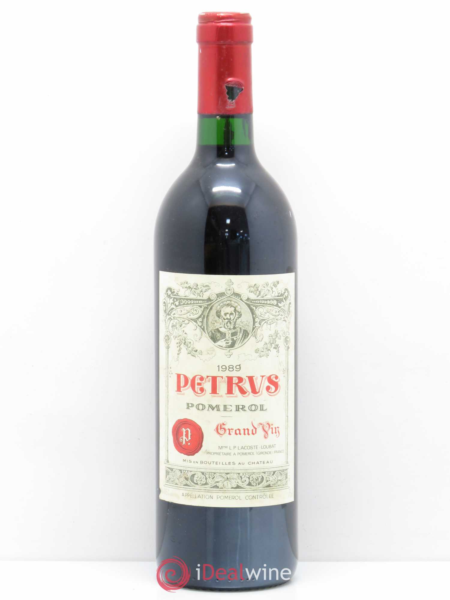 Petrus 1989 - Lot de 1 bouteille - 0