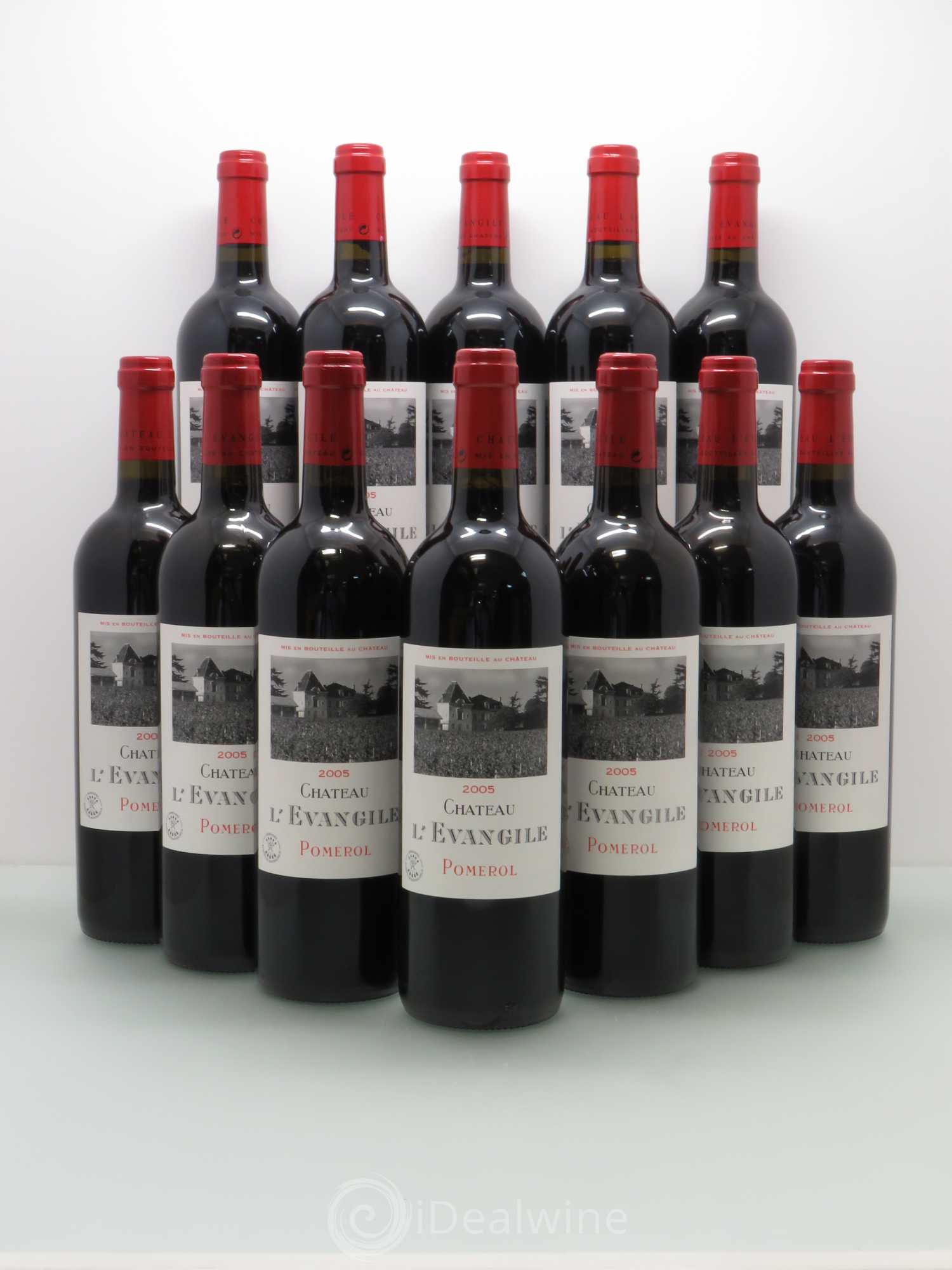 Château l' Évangile 2005 - Lot de 12 bouteilles - 0