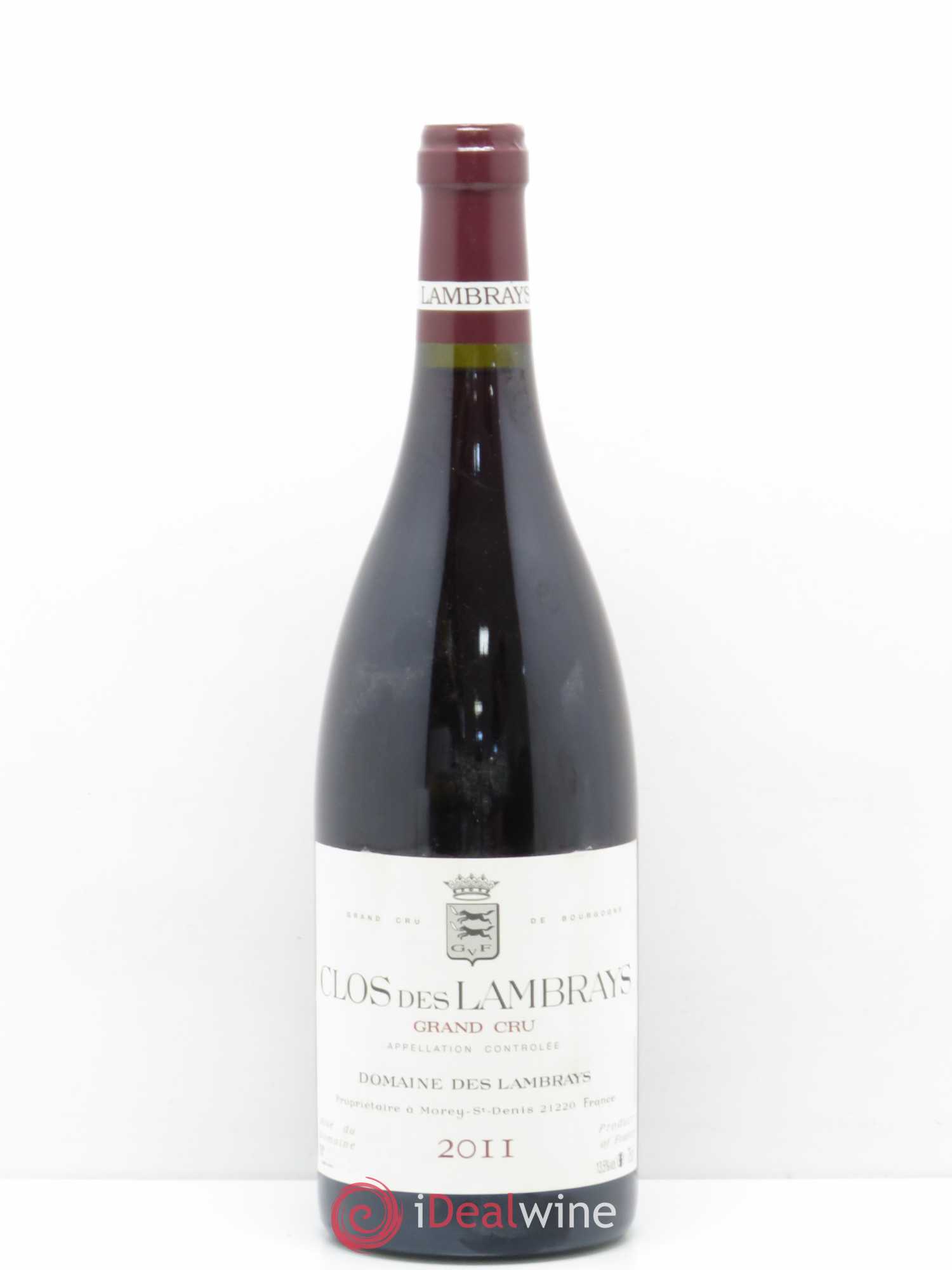 Clos des Lambrays Grand Cru Domaine des Lambrays 2011 - Lot de 1 bouteille - 0