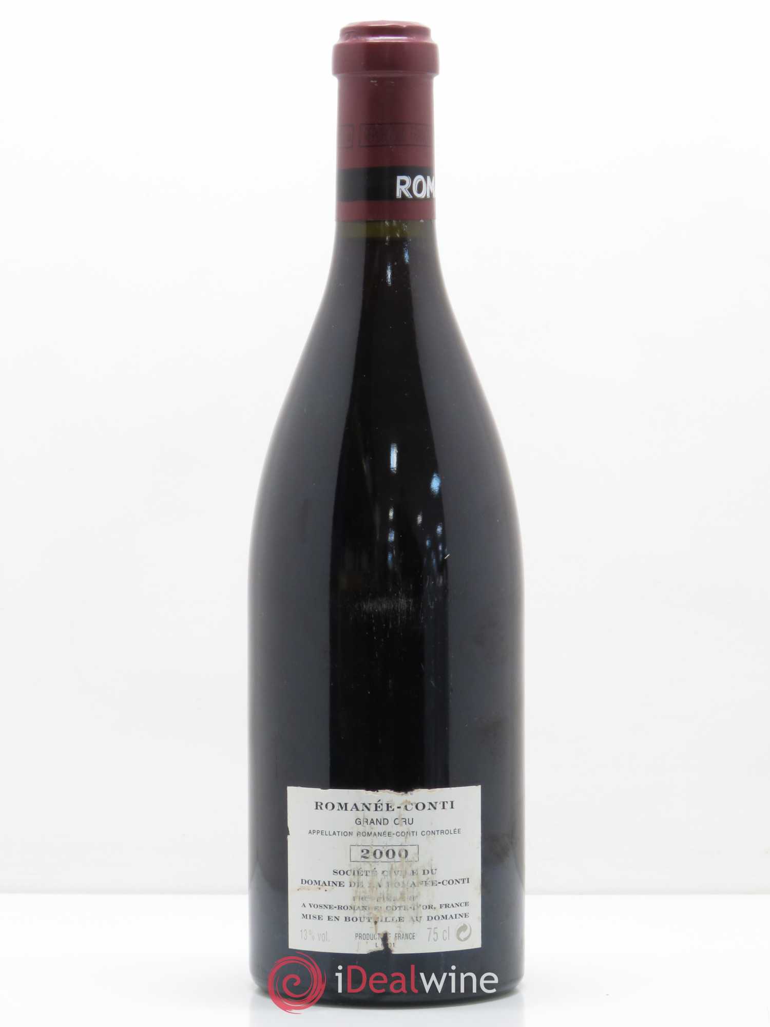Romanée-Conti Grand Cru Domaine de la Romanée-Conti 2000 - Lot of 1 bottle - 1