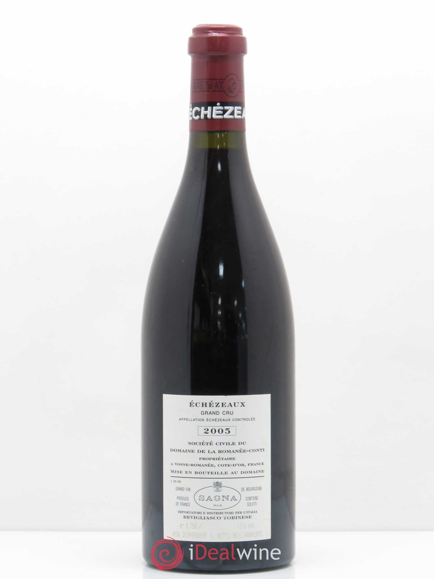 Echezeaux Grand Cru Domaine de la Romanée-Conti 2005 - Lot de 1 bouteille - 1