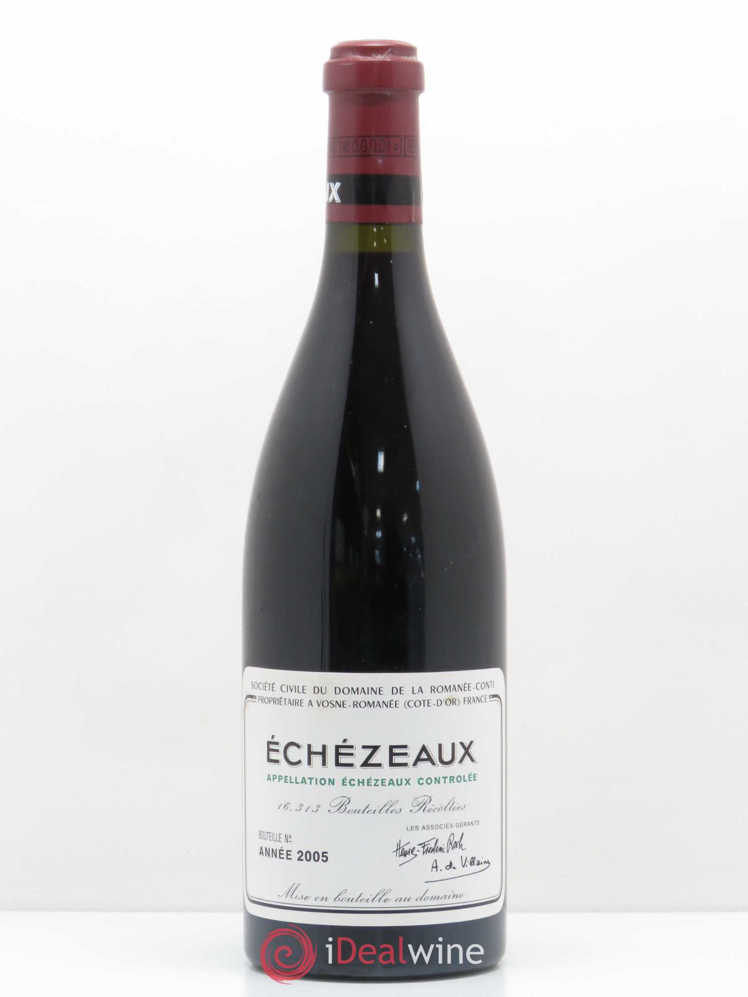 Echezeaux Grand Cru Domaine de la Romanée-Conti 2005 - Lot de 1 bouteille - 0