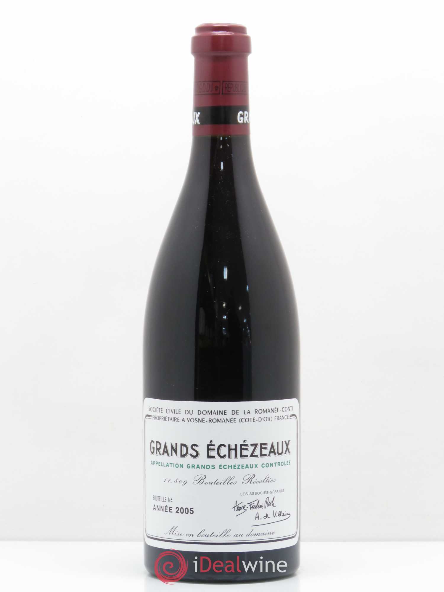 Grands-Echezeaux Grand Cru Domaine de la Romanée-Conti 2005 - Lot de 1 bouteille - 0