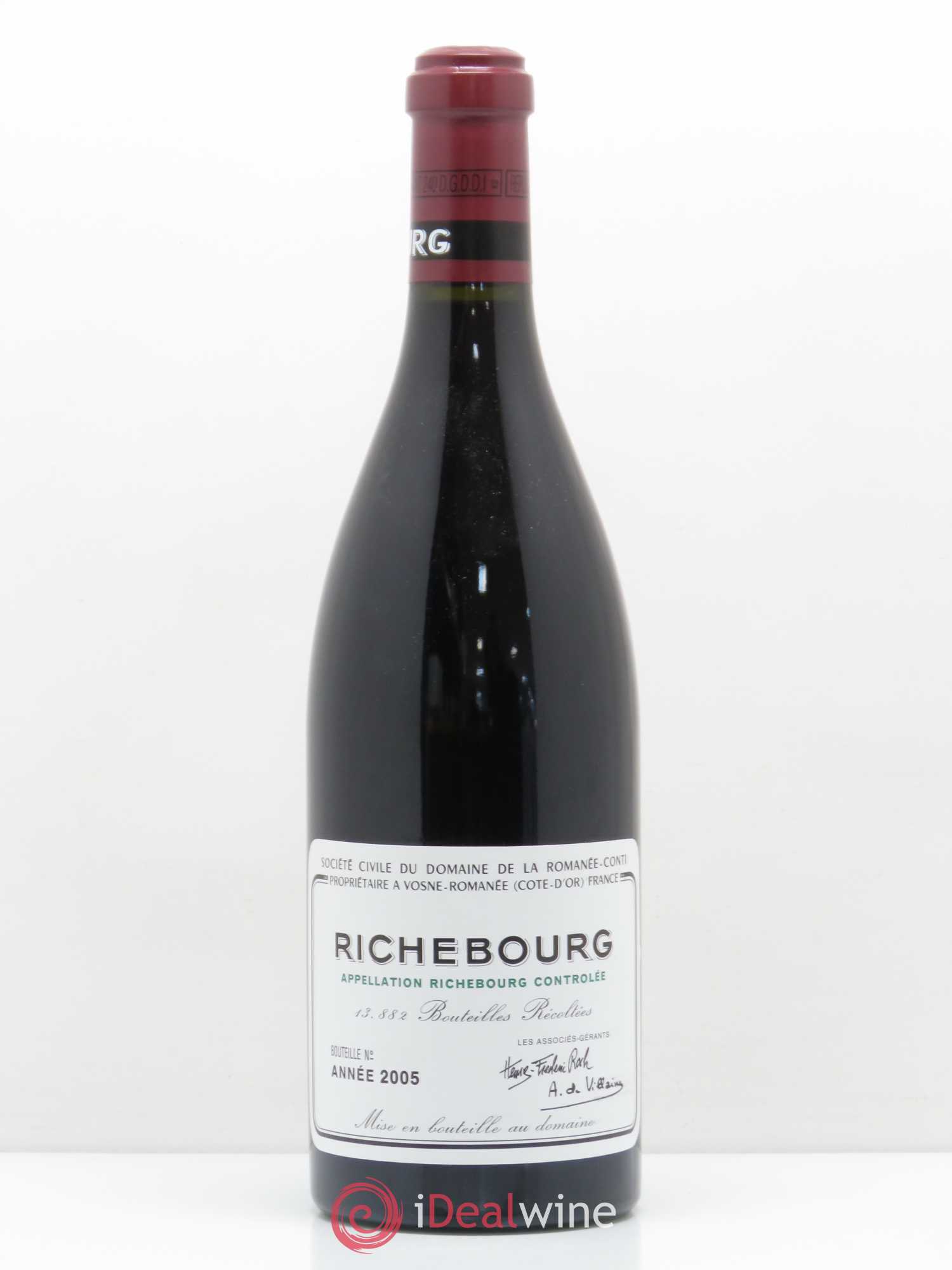 Richebourg Grand Cru Domaine de la Romanée-Conti 2005 - Lot de 1 bouteille - 0