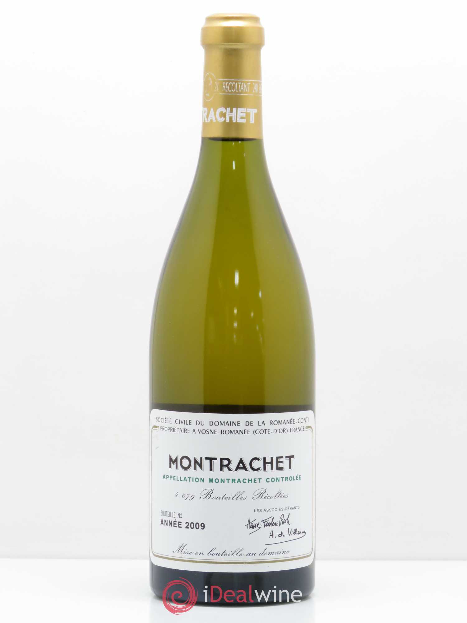 Montrachet Grand Cru Domaine de la Romanée-Conti 2009 - Lot de 1 bouteille - 0