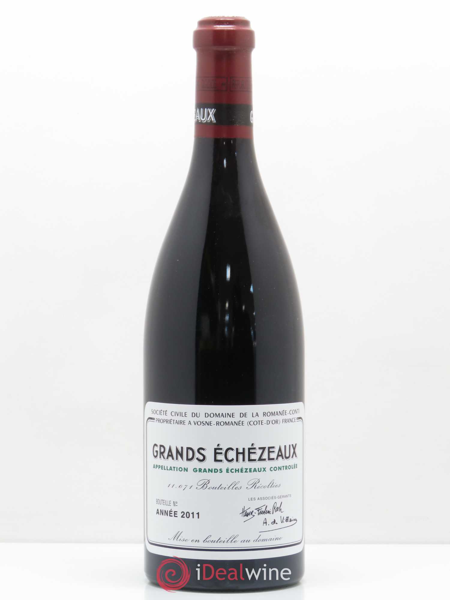 Grands-Echezeaux Grand Cru Domaine de la Romanée-Conti 2011 - Lot de 1 bouteille - 0