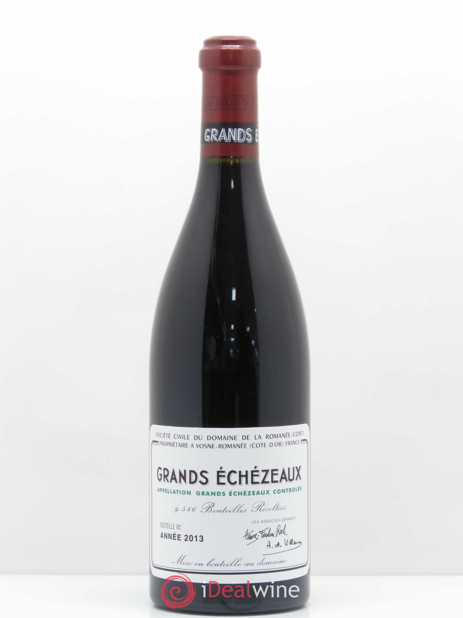 Grands-Echezeaux Grand Cru Domaine de la Romanée-Conti 2013 - Lot de 1 bouteille - 0