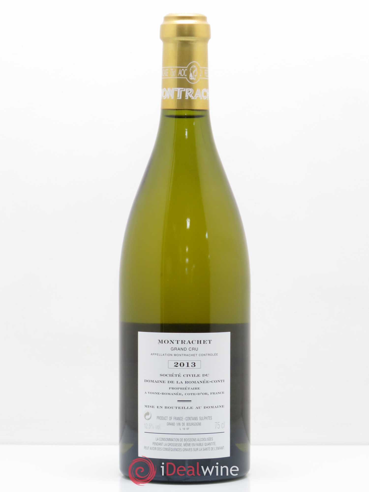 Montrachet Grand Cru Domaine de la Romanée-Conti 2013 - Lot de 1 bouteille - 1