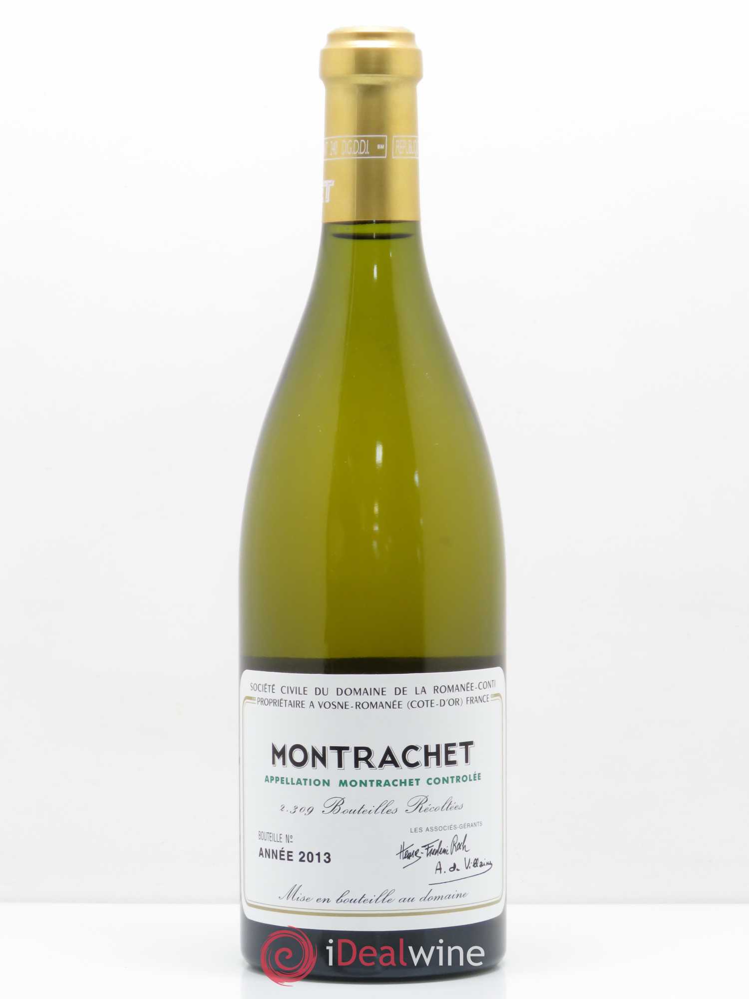 Montrachet Grand Cru Domaine de la Romanée-Conti 2013 - Lot de 1 bouteille - 0