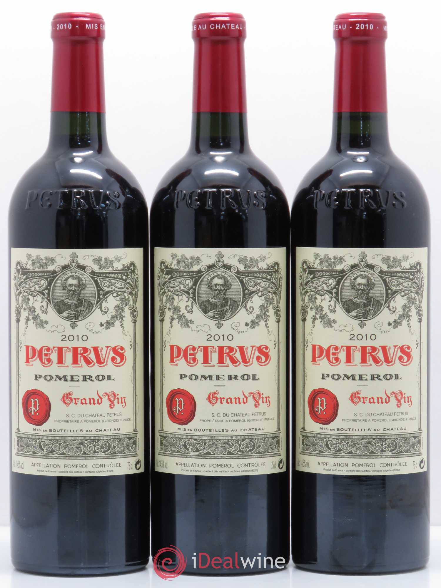 Petrus 2010 - Lot de 6 bouteilles - 3