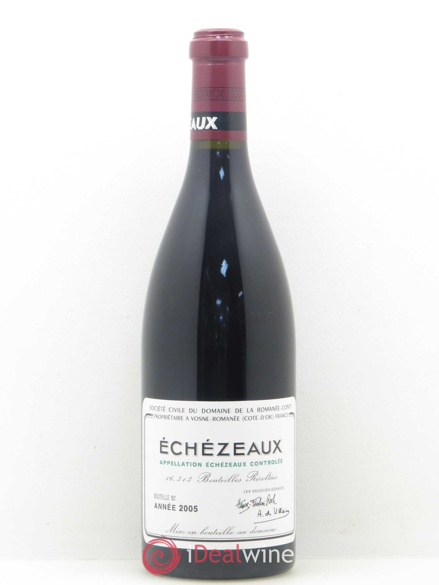 Echezeaux Grand Cru Domaine de la Romanée-Conti 2005 - Lot de 1 bouteille - 0