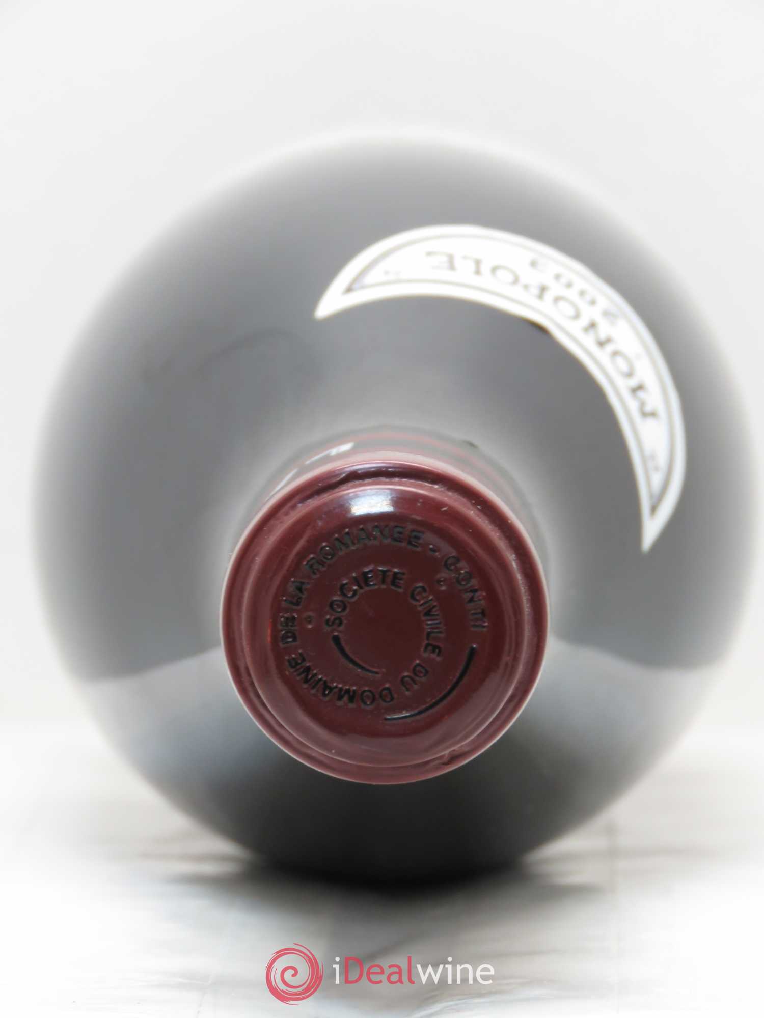 La Tâche Grand Cru Domaine de la Romanée-Conti 2003 - Lot de 1 bouteille - 2