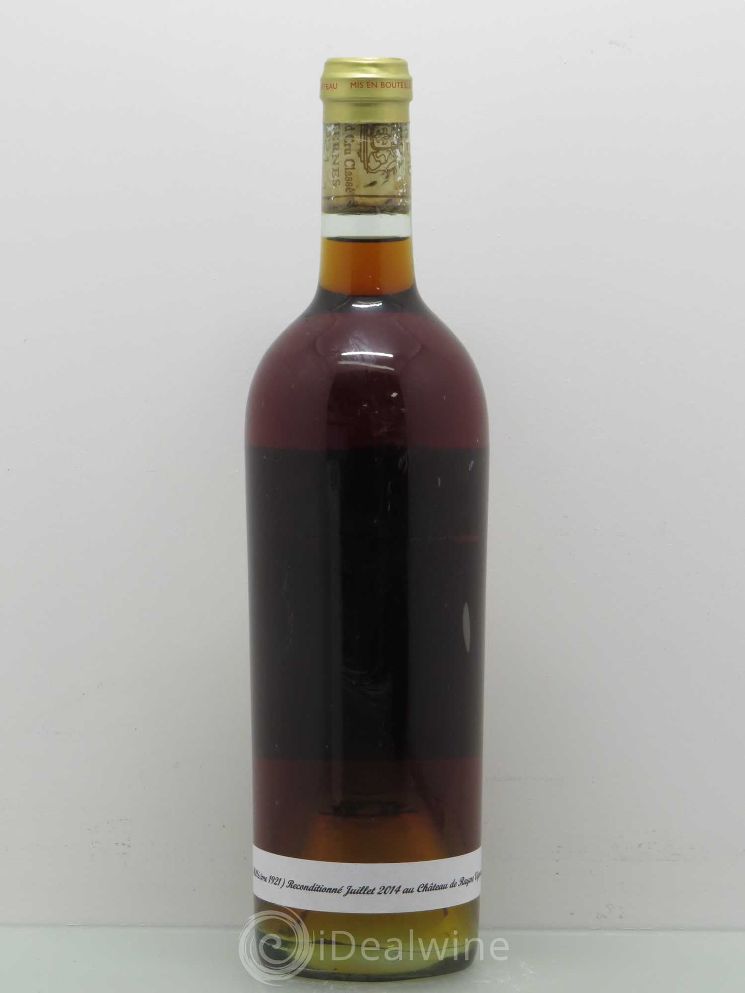 Château de Rayne Vigneau 1er Grand Cru Classé 1921 - Lotto di 1 bottiglia - 1