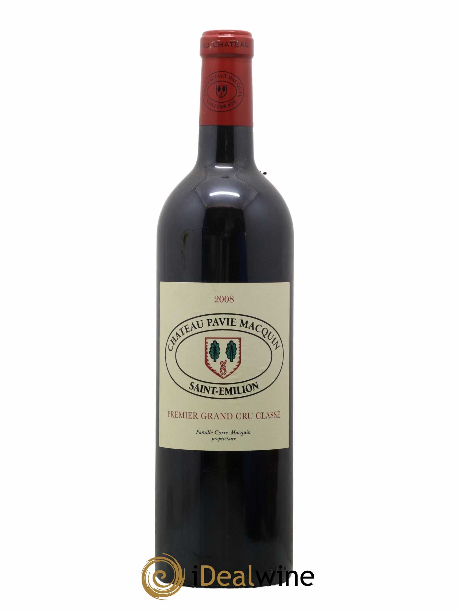 Château Pavie Macquin 1er Grand Cru Classé B 2008 - Lot de 1 bouteille - 0