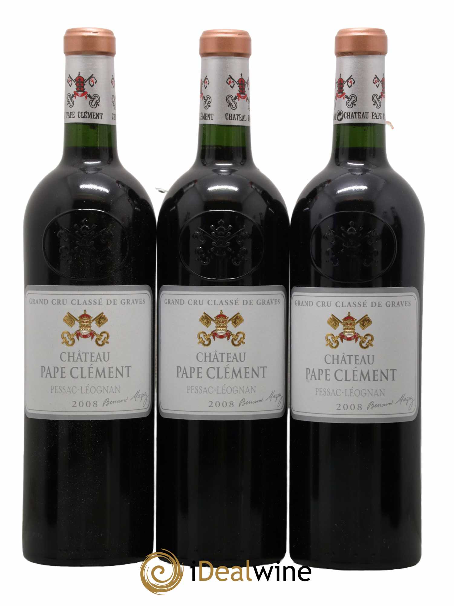 Château Pape Clément Cru Classé de Graves  2008 - Lot of 12 bottles - 3