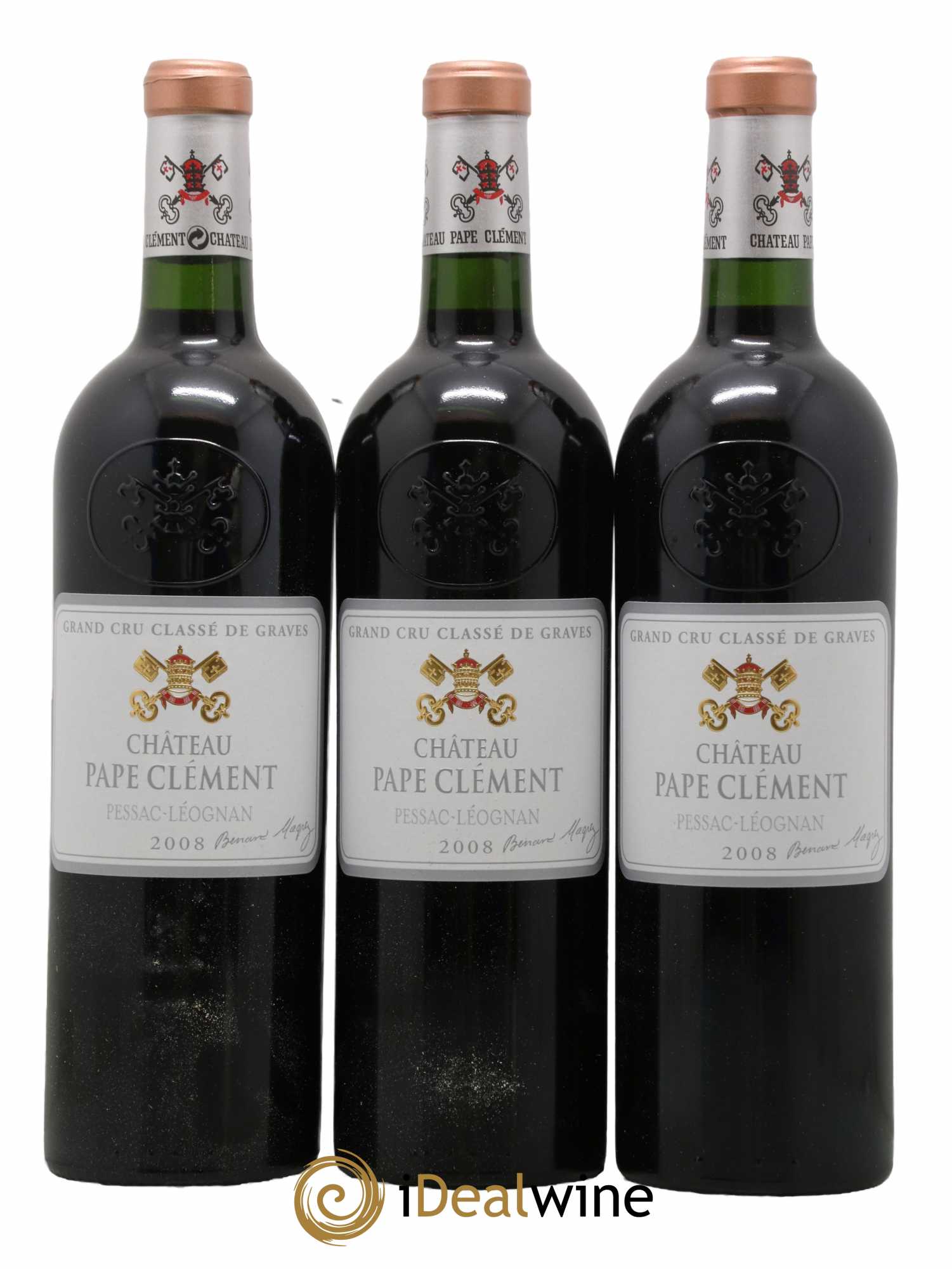 Château Pape Clément Cru Classé de Graves  2008 - Lot of 12 bottles - 4