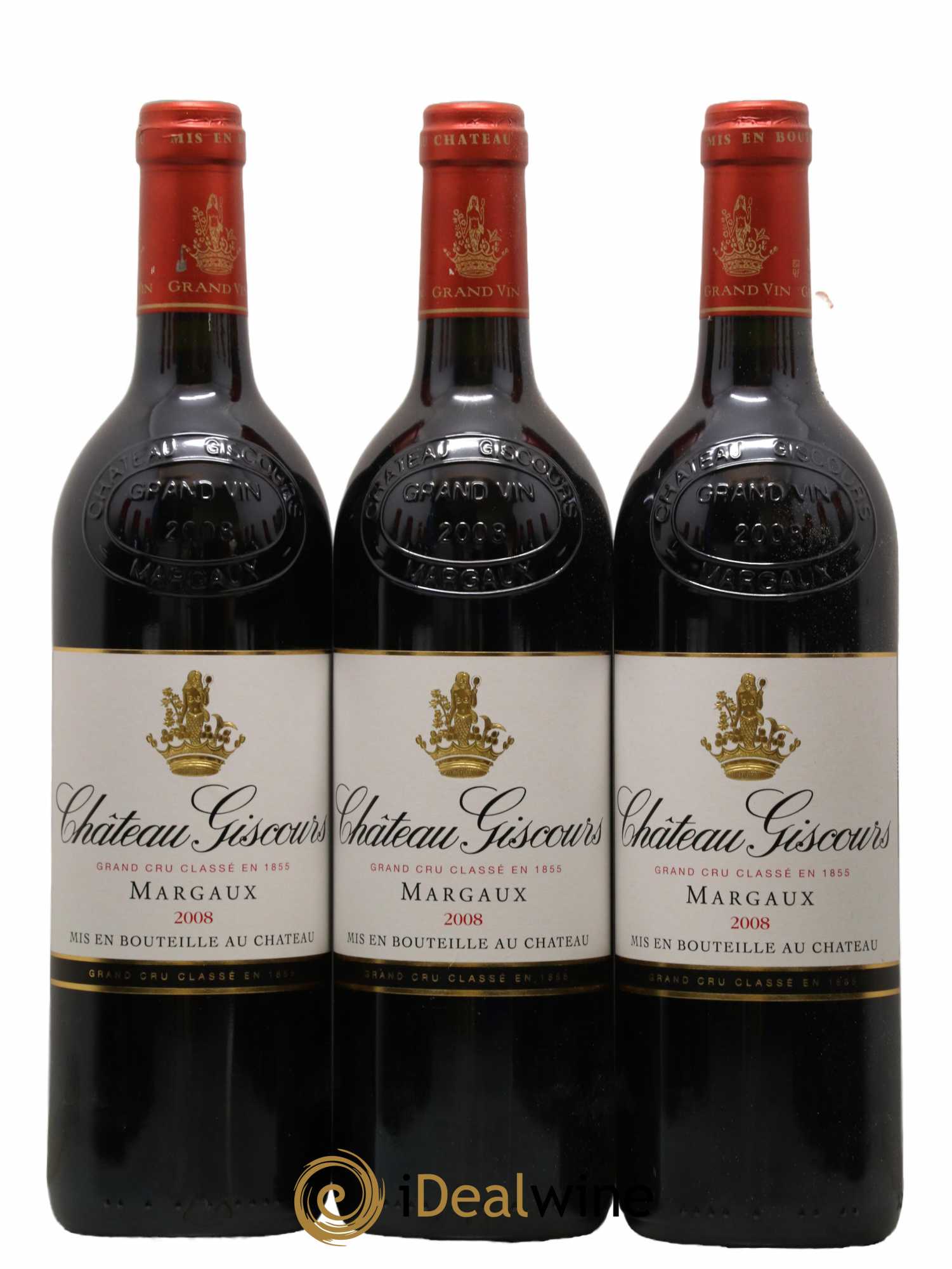 Château Giscours 3ème Grand Cru Classé 2008 - Lot de 12 bouteilles - 1
