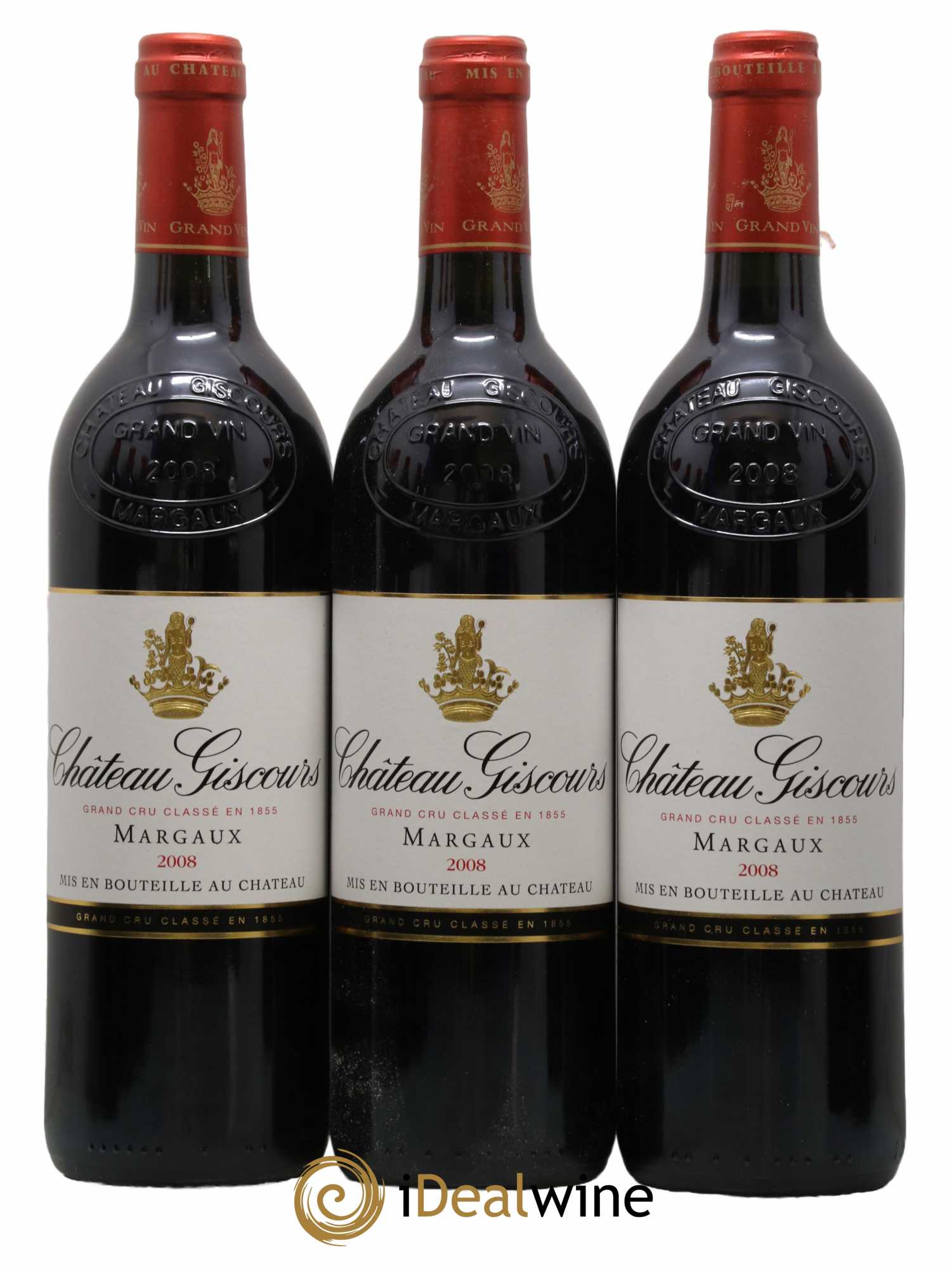 Château Giscours 3ème Grand Cru Classé 2008 - Lot de 12 bouteilles - 2