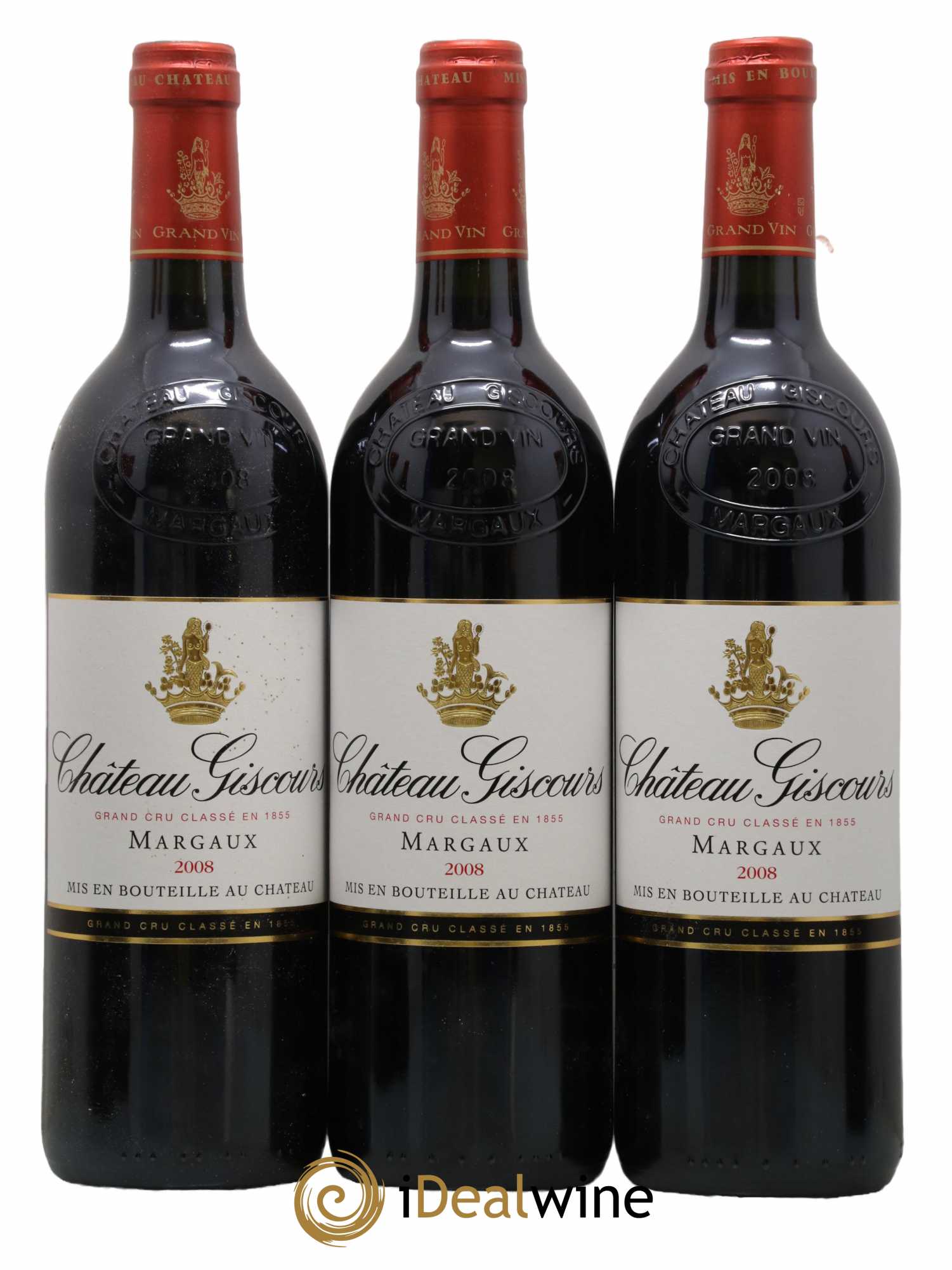 Château Giscours 3ème Grand Cru Classé 2008 - Lot de 12 bouteilles - 3