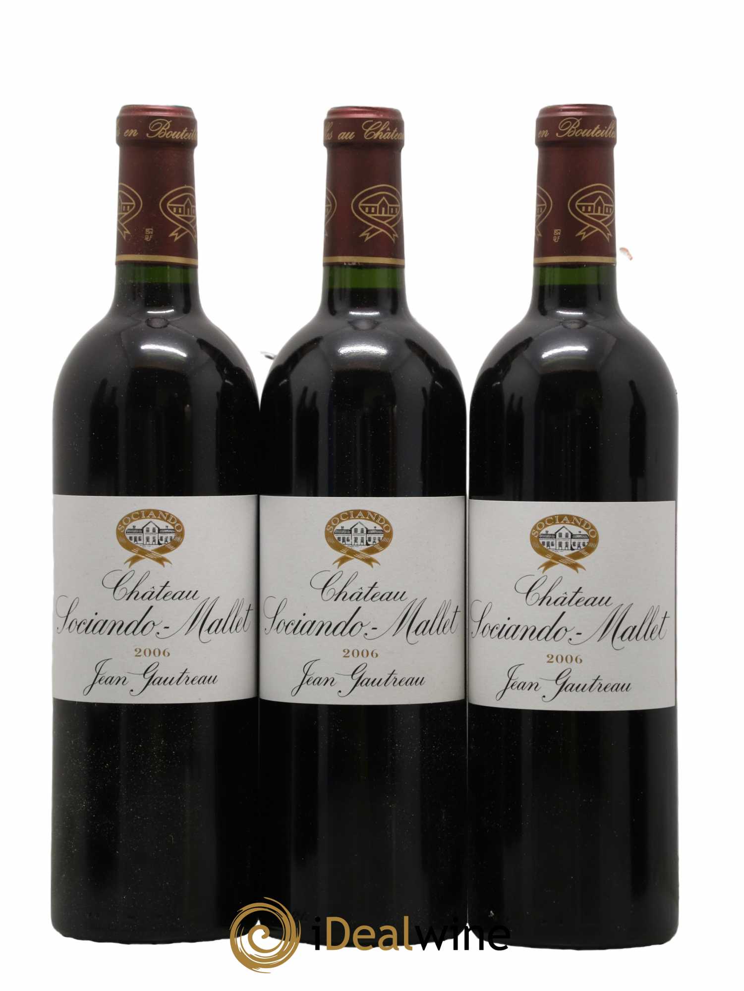 Château Sociando Mallet 2006 - Lot de 12 bouteilles - 3