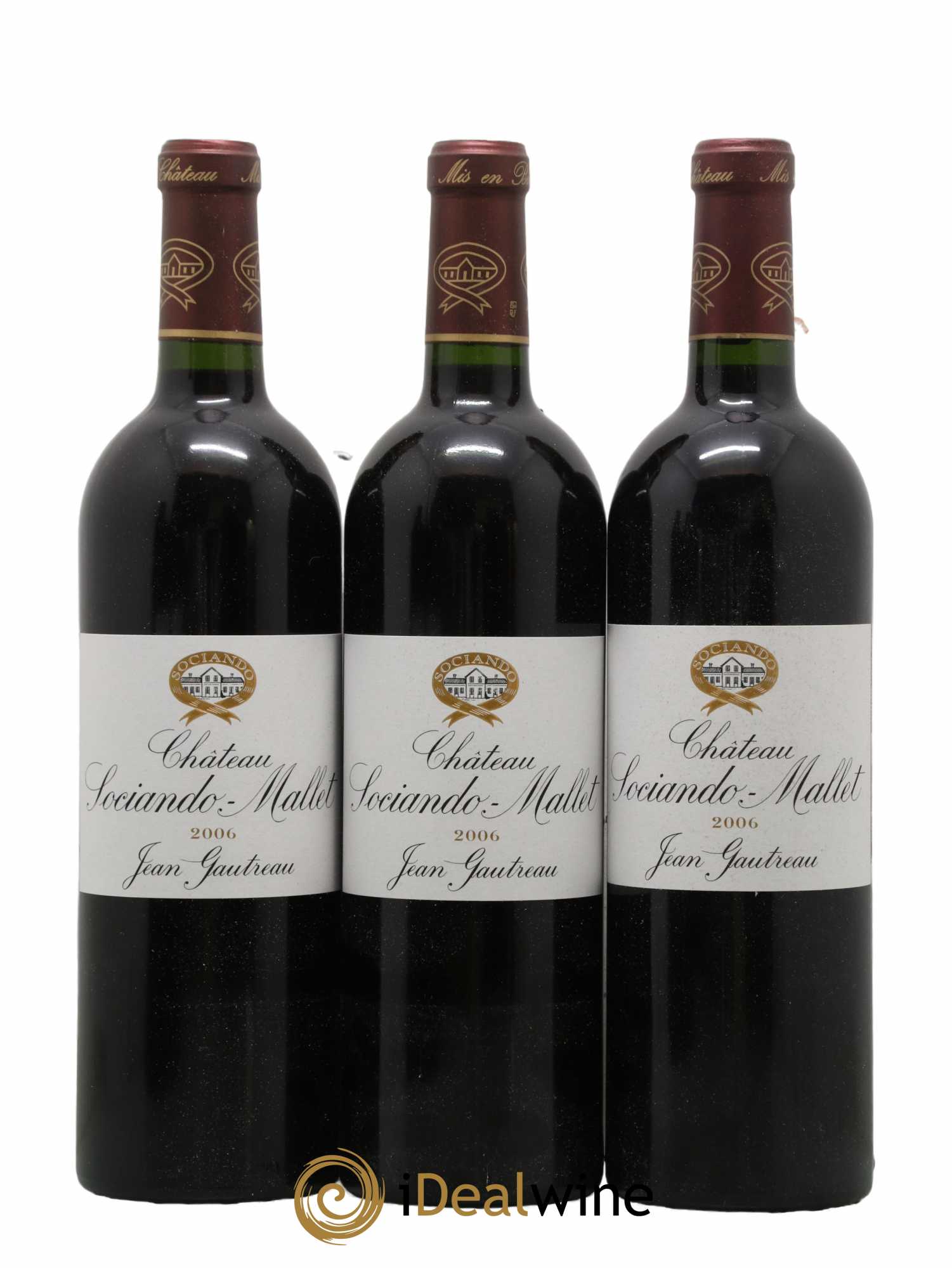 Château Sociando Mallet 2006 - Lot de 12 bouteilles - 4