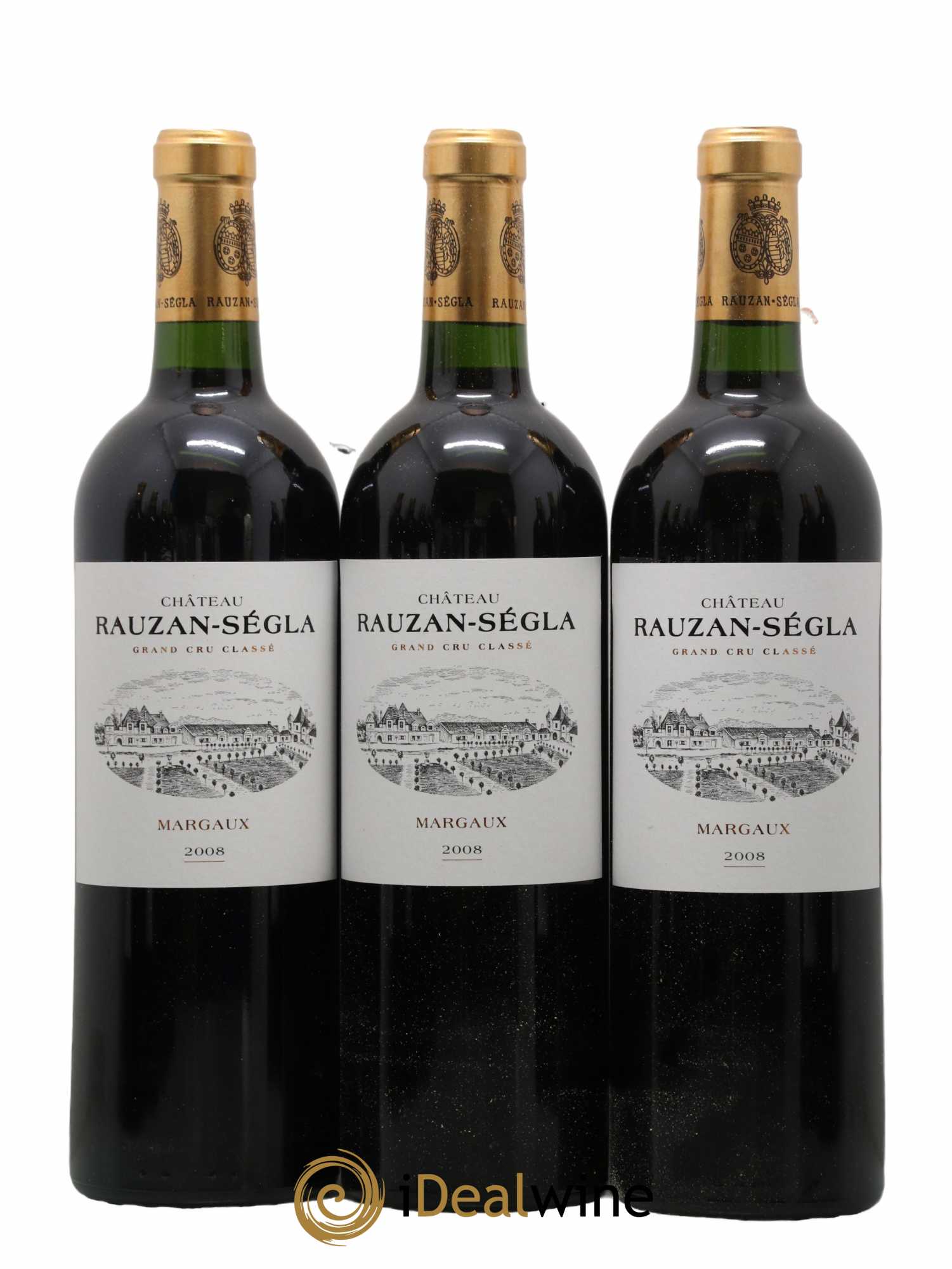 Château Rauzan Ségla Grand Cru Classé 2008 - Lot de 12 bouteilles - 2
