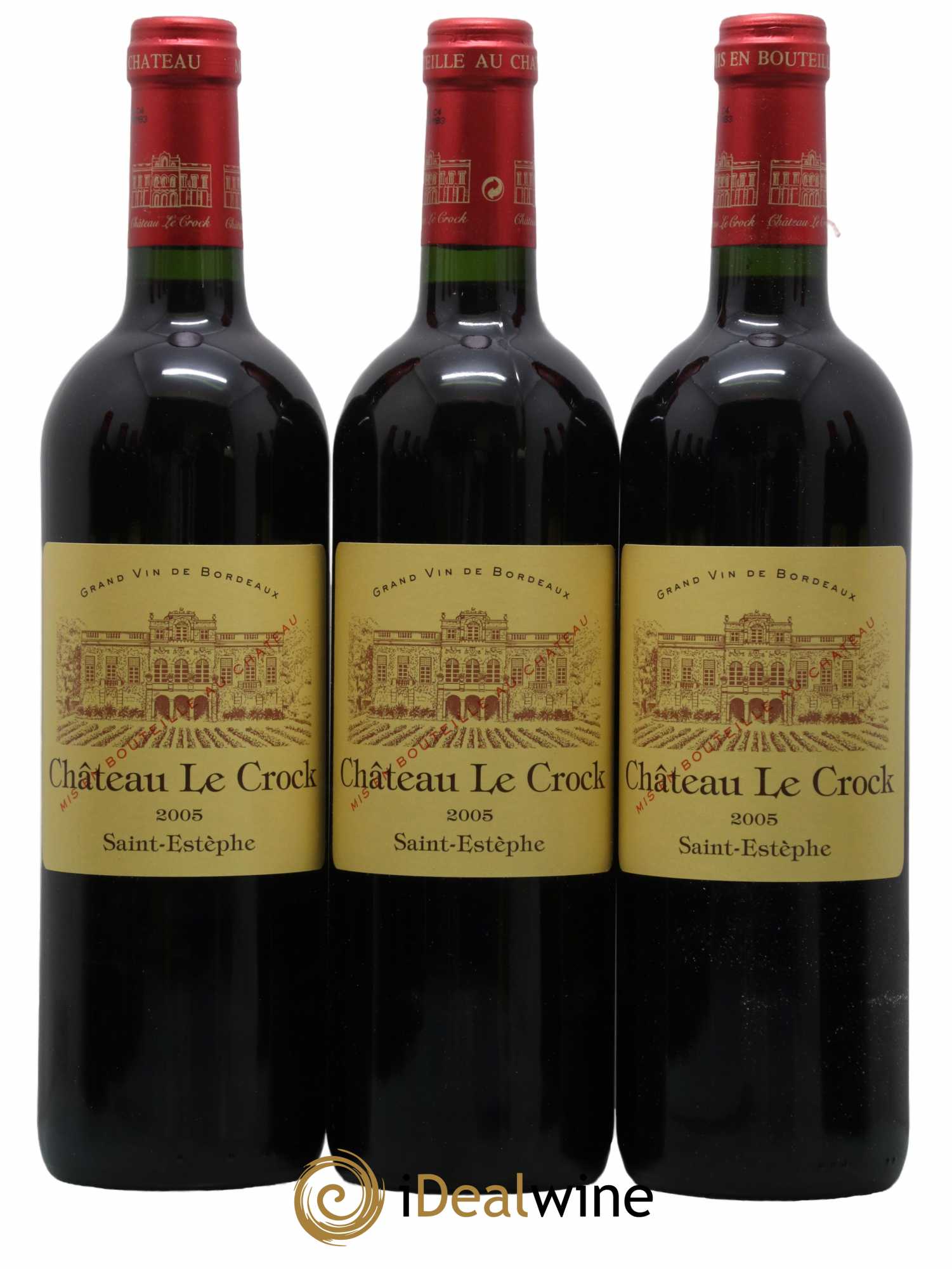 Château le Crock Cru Bourgeois 2005 - Lot de 12 bouteilles - 2