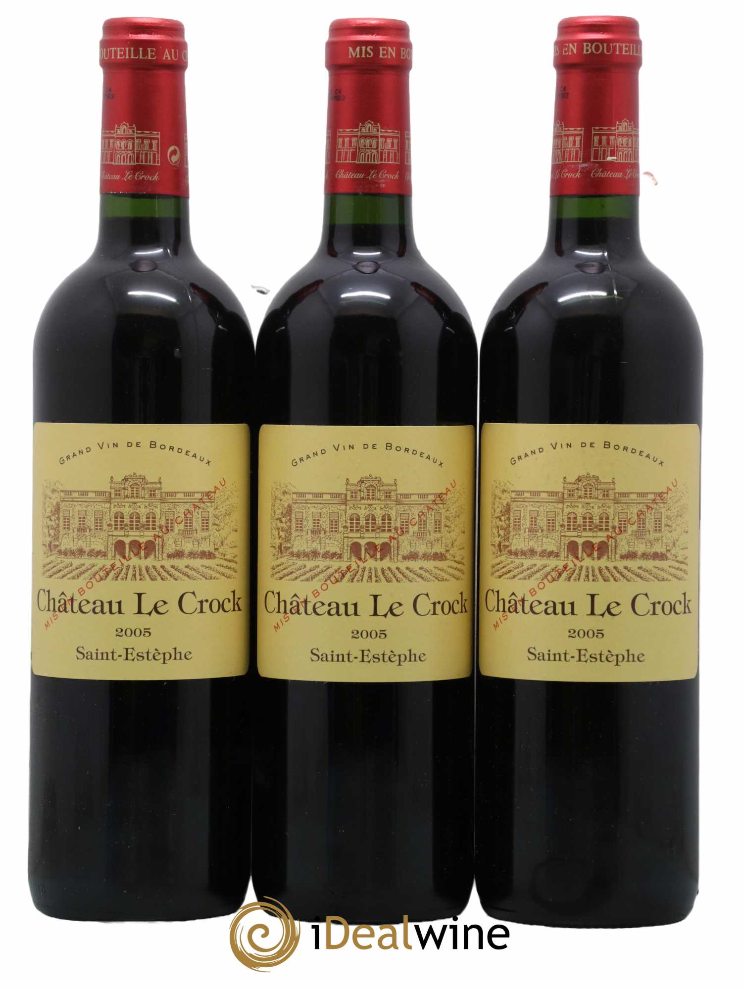 Château le Crock Cru Bourgeois 2005 - Lot de 12 bouteilles - 4