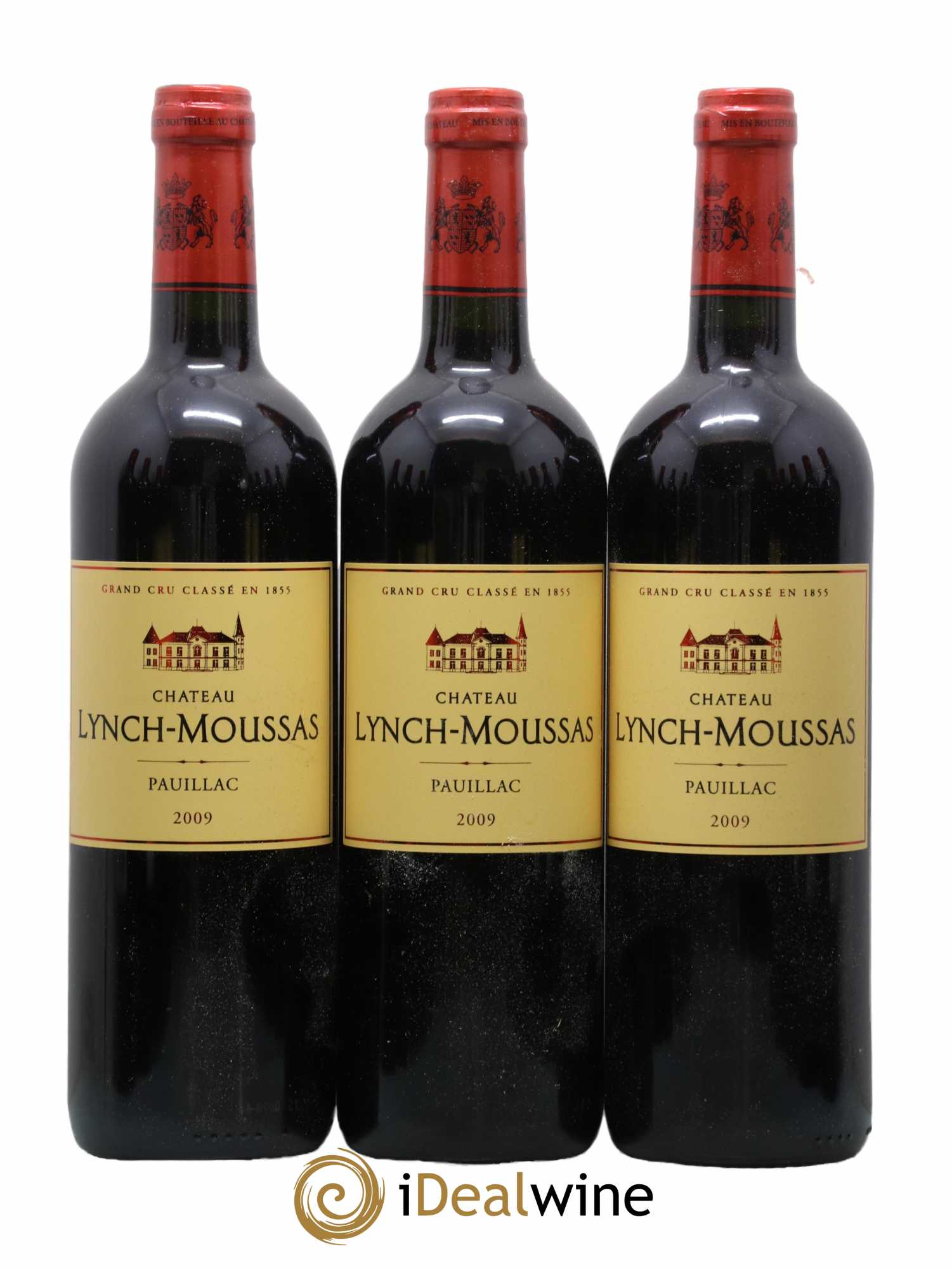 Château Lynch Moussas 5ème Grand Cru Classé 2009 - Posten von 12 Flaschen - 1