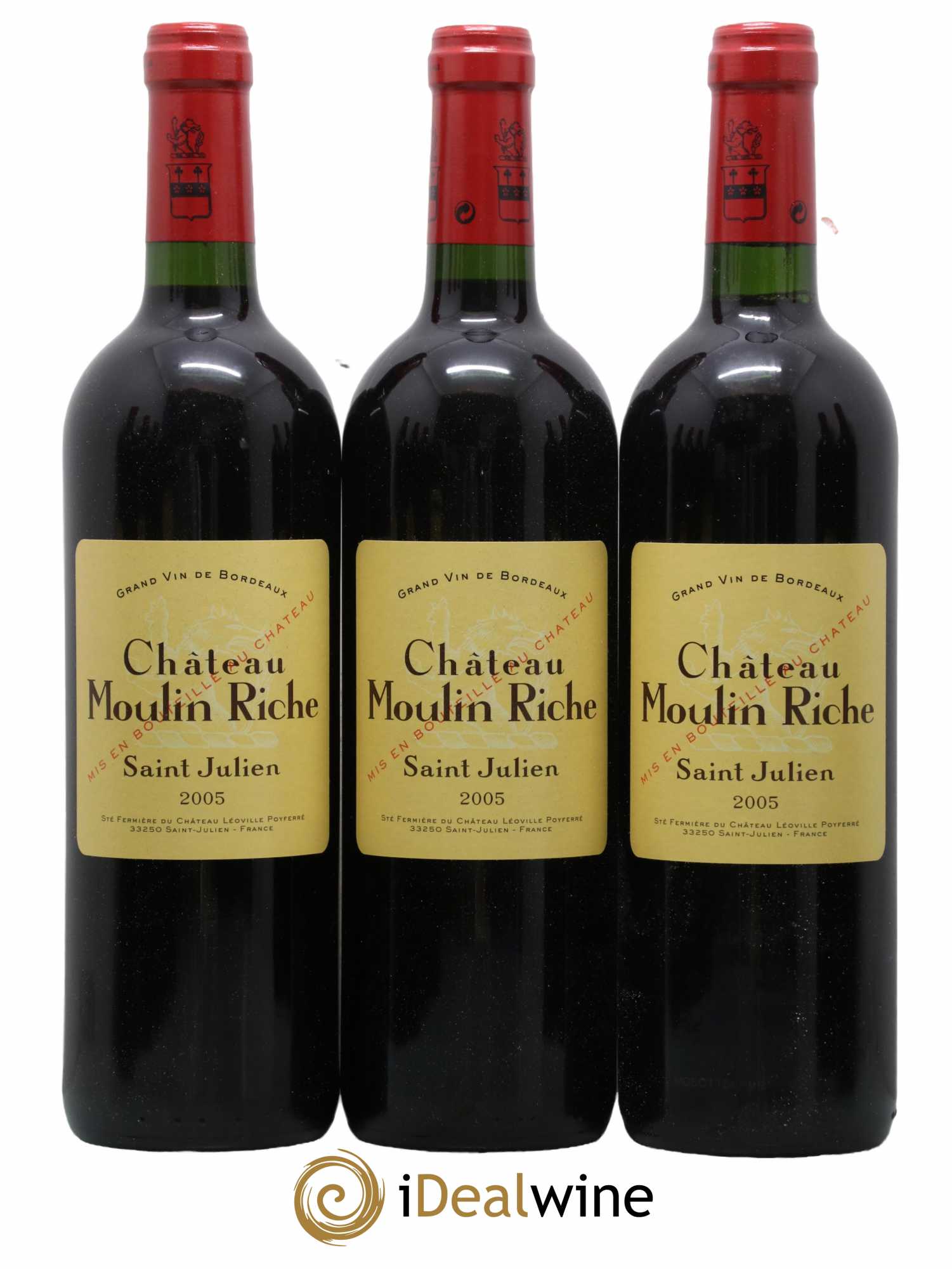 Château Moulin Riche 2005 - Lot de 12 bouteilles - 2