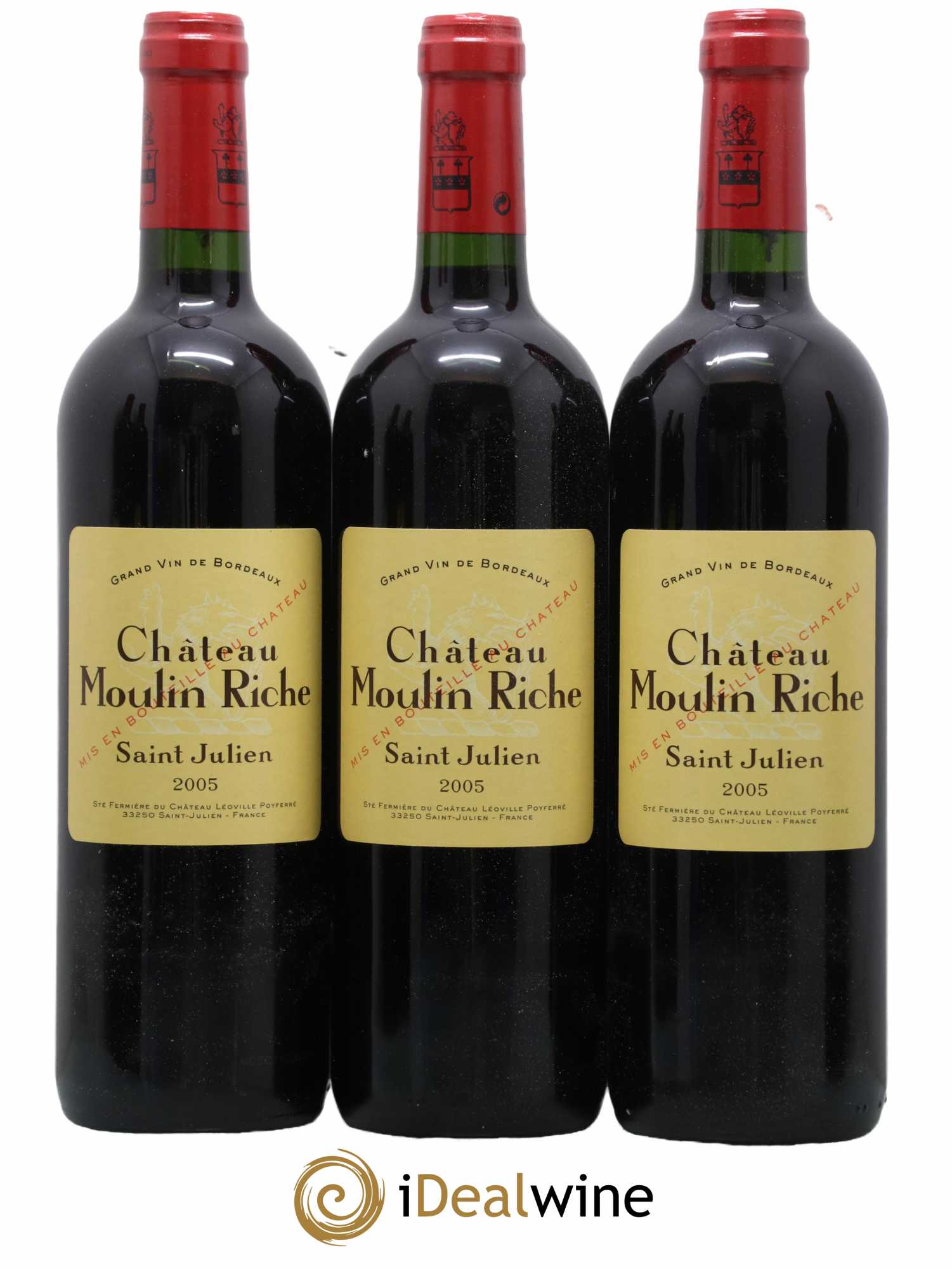 Château Moulin Riche 2005 - Lot de 12 bouteilles - 3