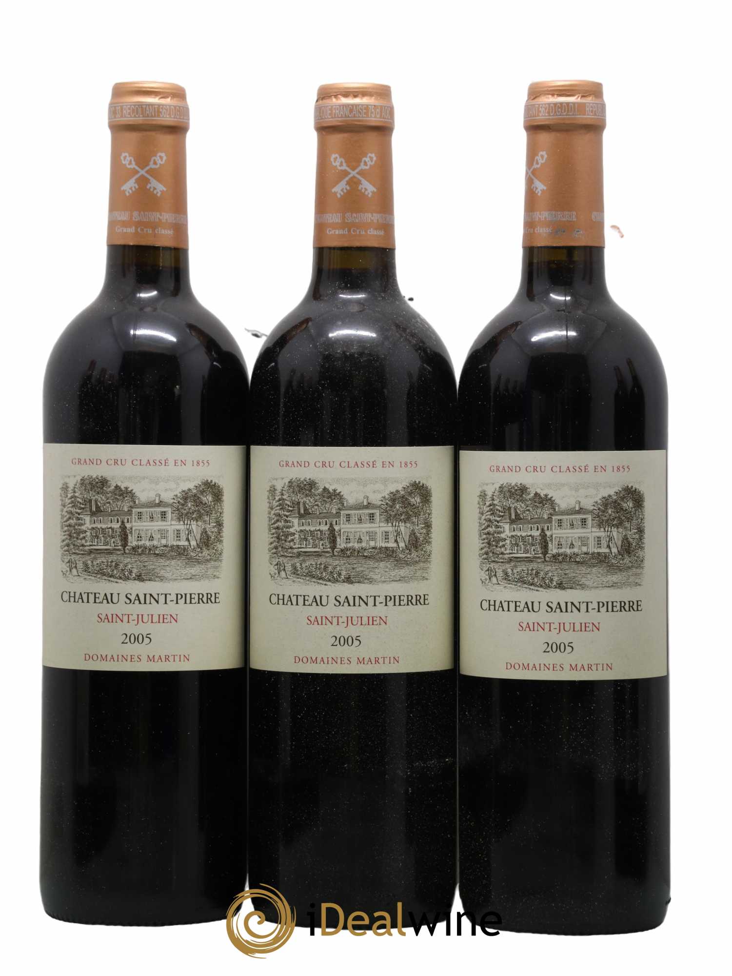 Château Saint-Pierre 4ème Grand Cru Classé 2005 - Lot de 12 bouteilles - 2